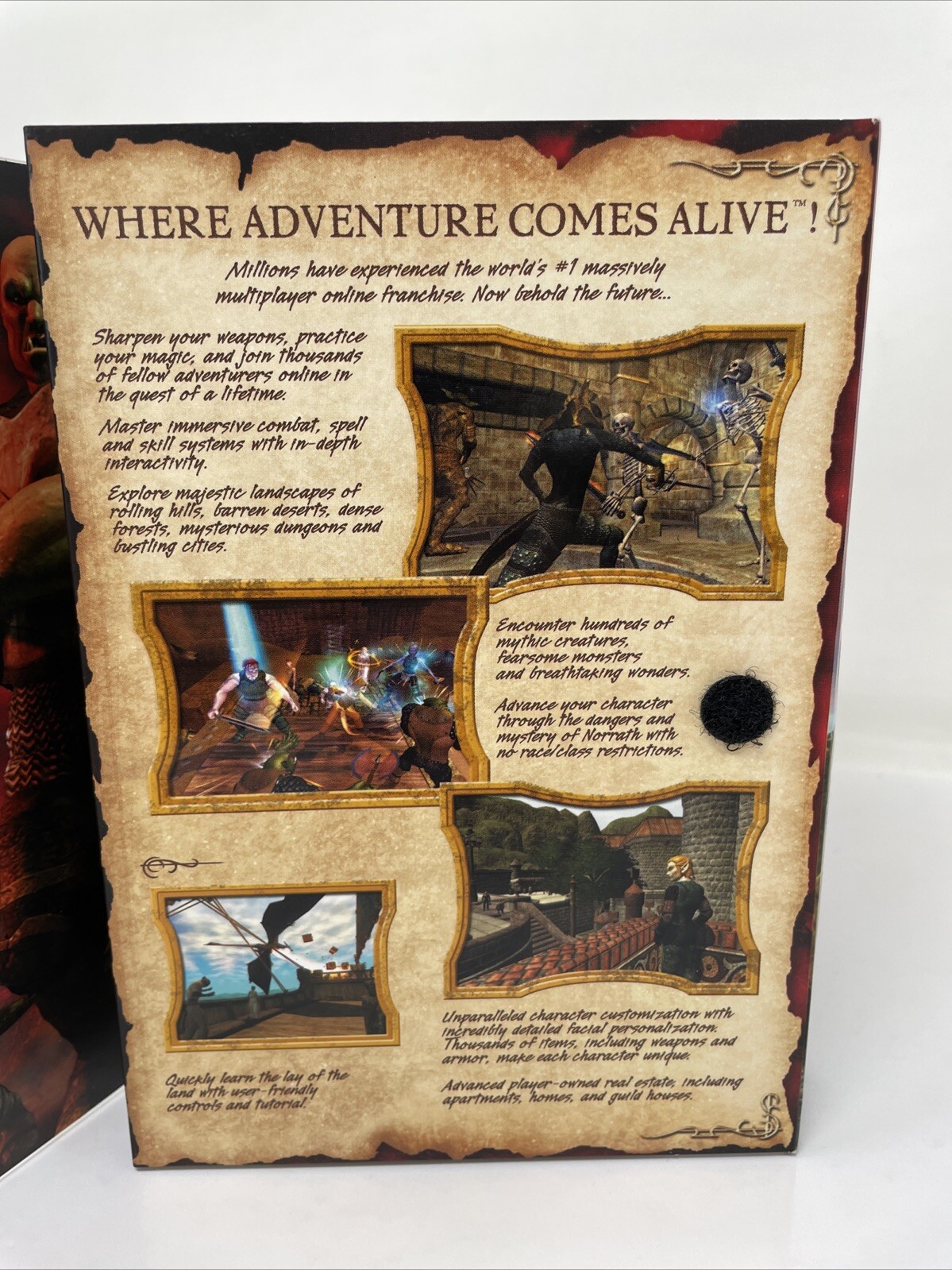 EverQuest II 2004 Sony Online PC Adventure Role playing Game.