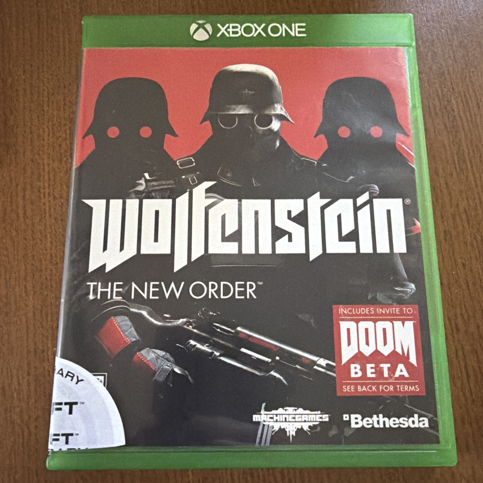 LOT OF 10 XBOX ONE M-RATED GAMES WITH BOX/MANUAL/INSERTS: WOLFENSTEIN, DIABLO