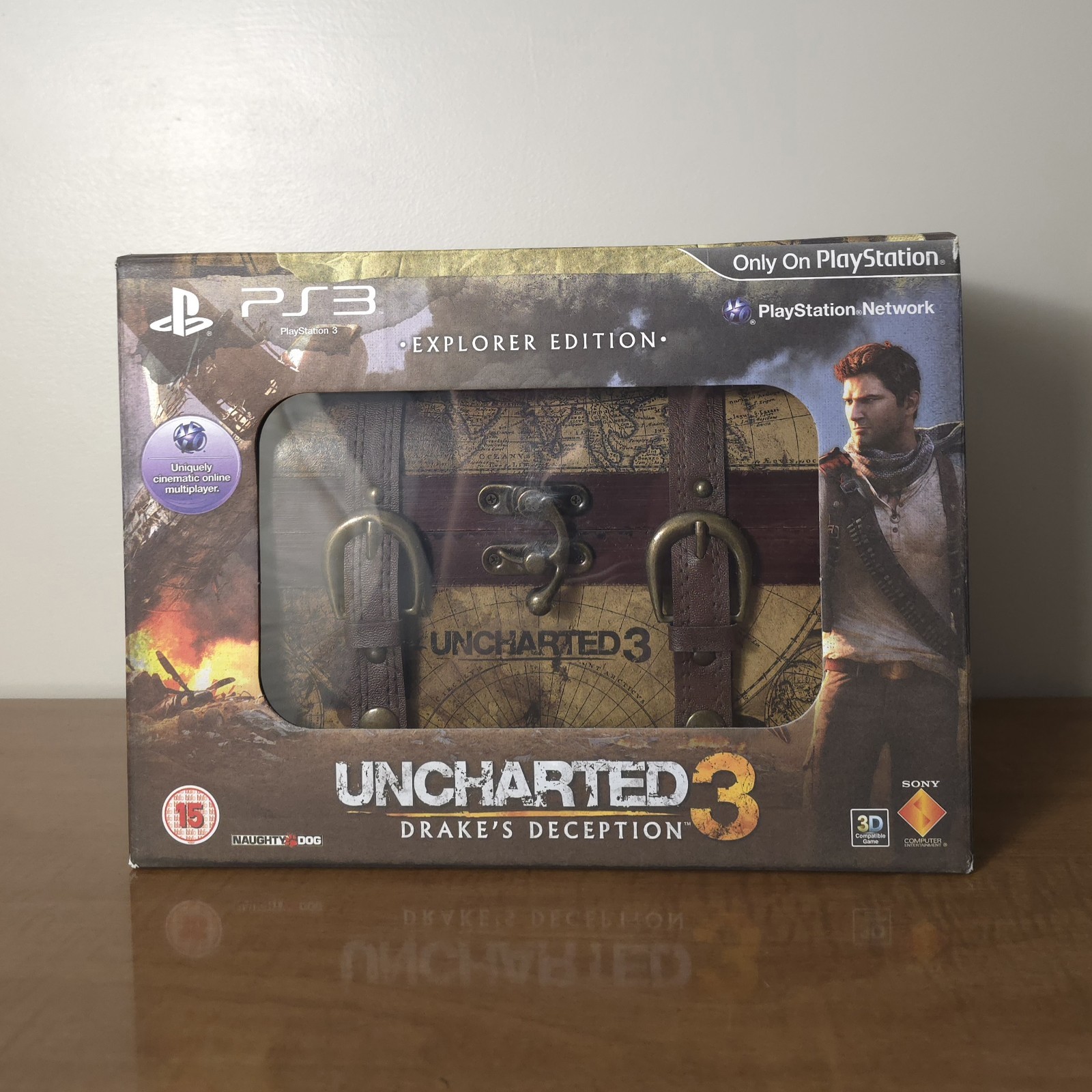 Uncharted 3 Explorer Edition PS3 PAL UK Import REGION FREE Mint Contents Chest