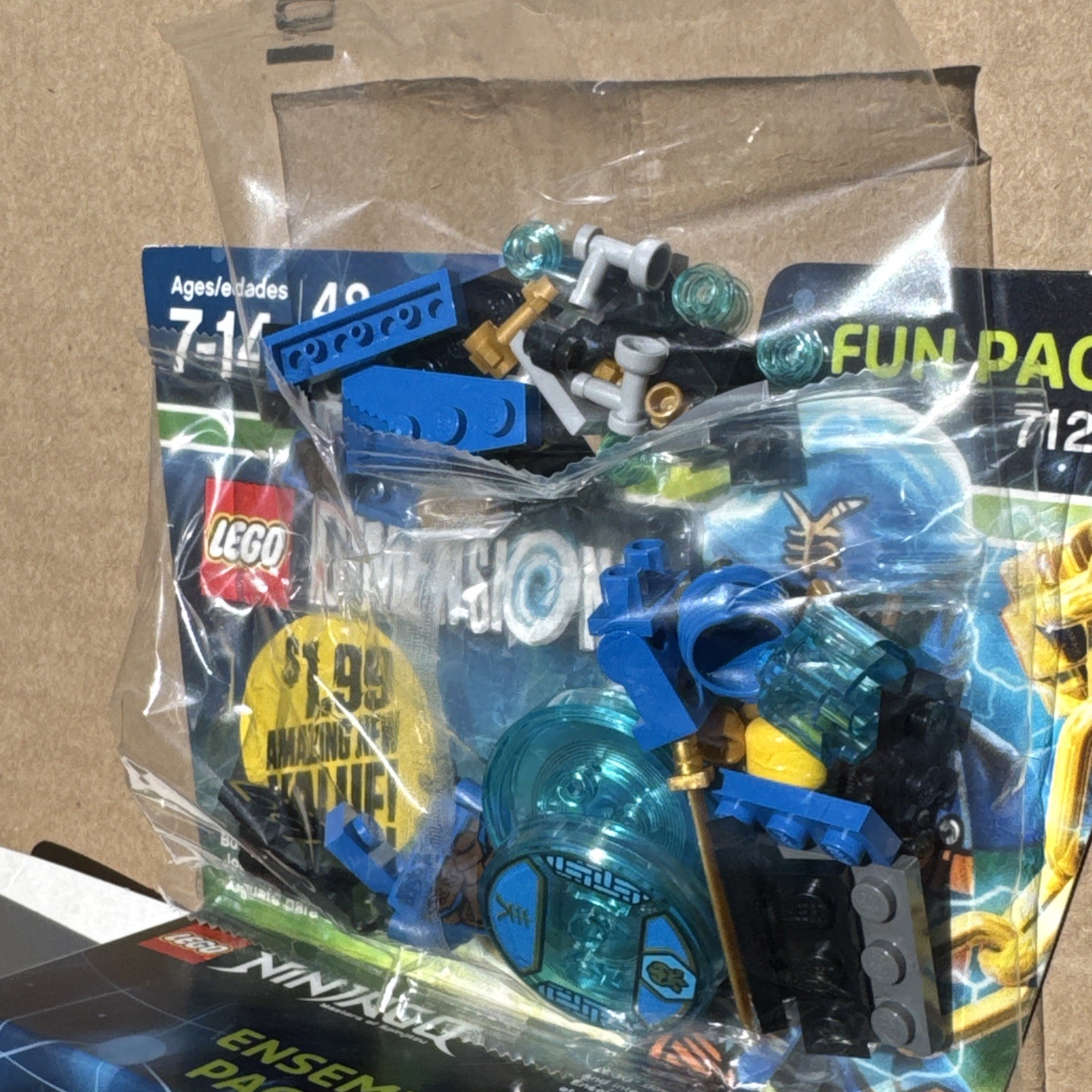 LEGO Dimensions Ninjago Jay 3 in 1 Fun Pack 71215 Character Figure