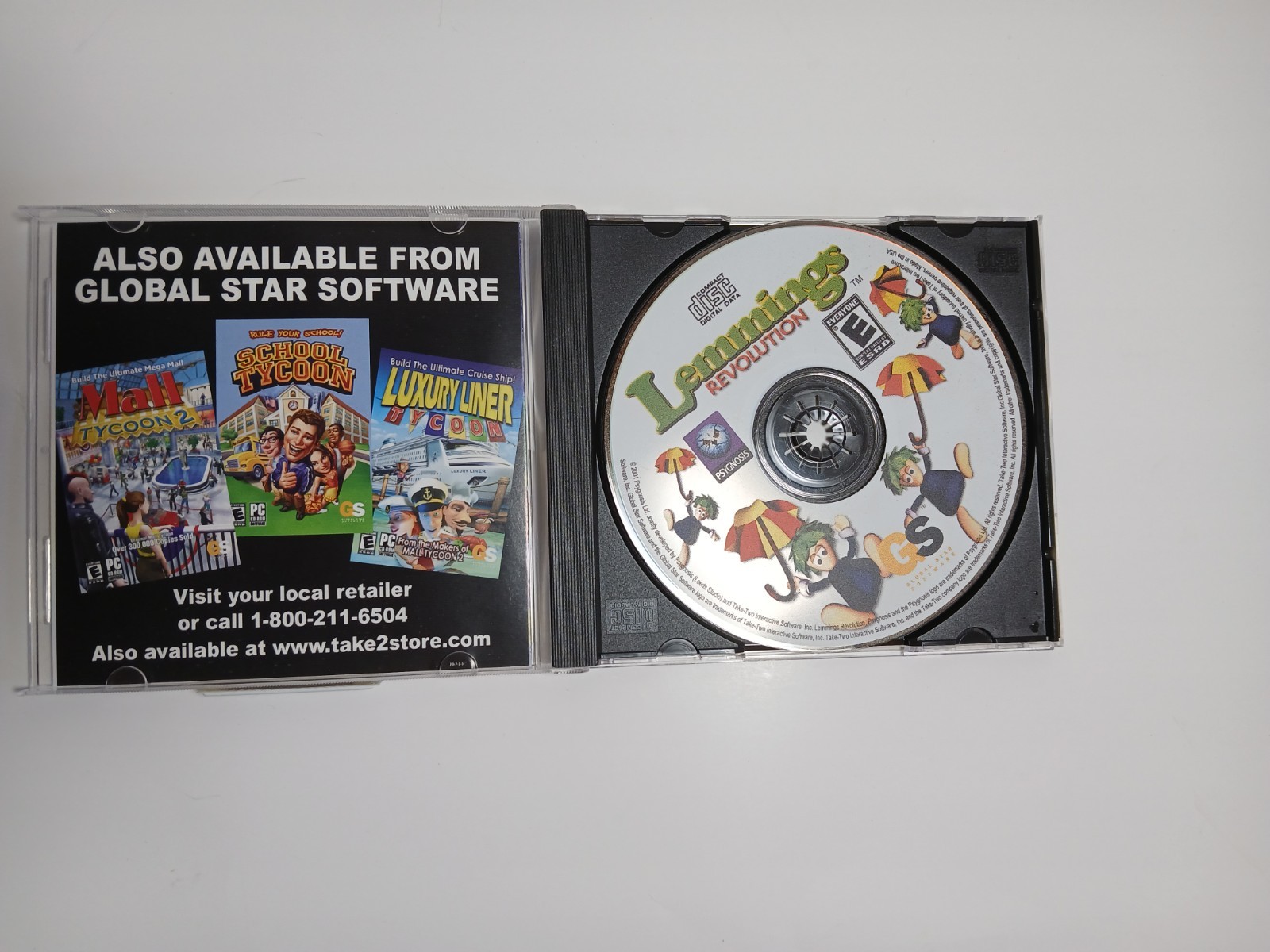 Global Star Software Lemmings Revolution PC CD-ROM Puzzle Game E Everyone