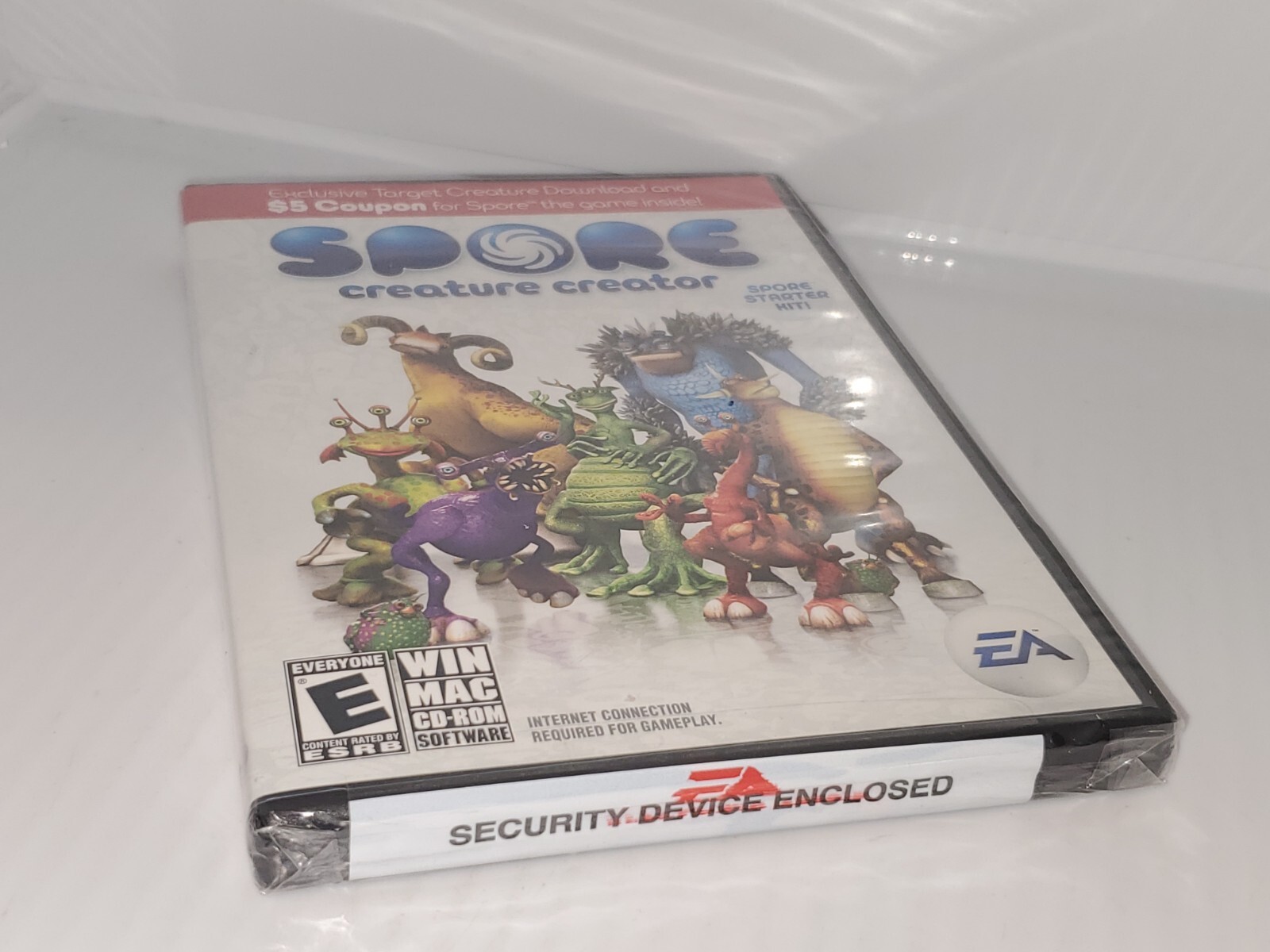 Spore Creature Creator (Windows / Mac, 2008) CD-Rom. NEW SEALED