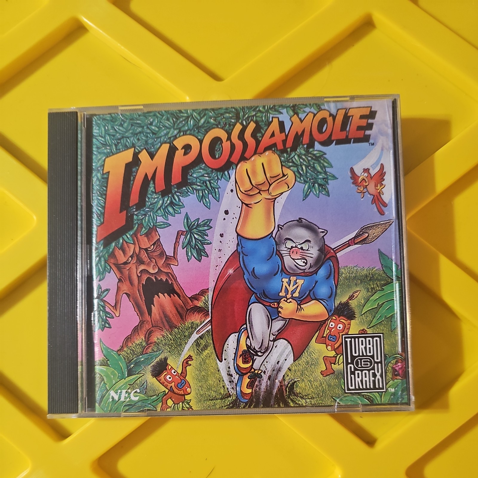 Vintage Impossamole TurboGrafx-16 Box 16-Bit Adventure Video Game TG16
