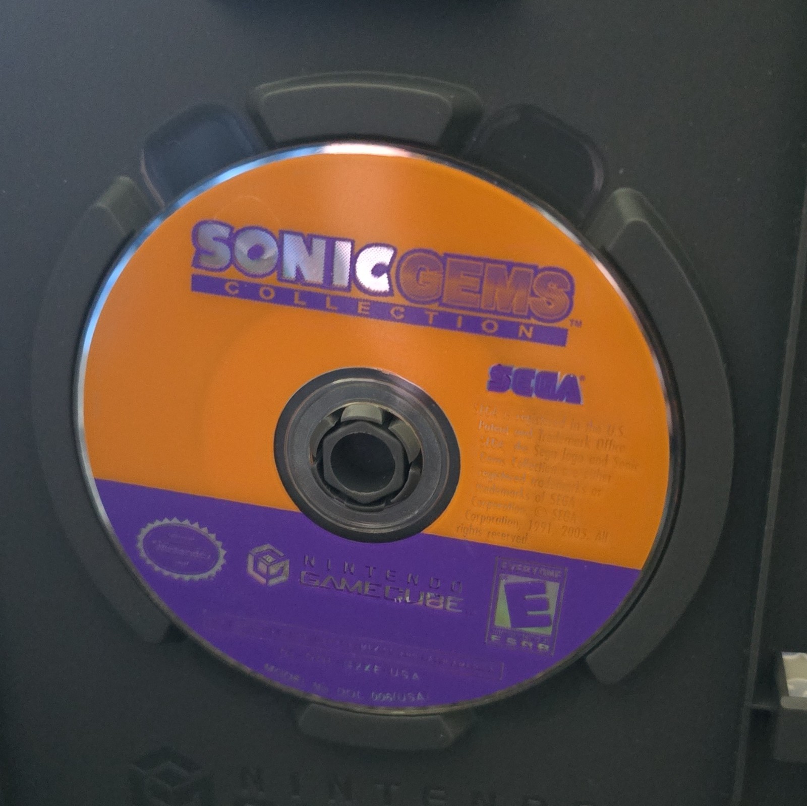 SEGA Sonic Gems Collection Nintendo GameCube 2005 NTSC-U/C E Manual Included
