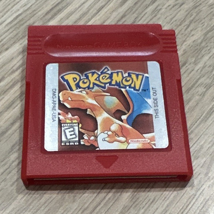 Pokémon Red Version – Nintendo Game Boy Pokemon Series Role Playing E Everyone