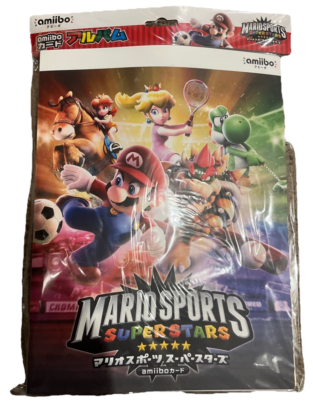 Mario Sports Superstars amiibo Cards Collectors Album Nintendo brand new! (2017)