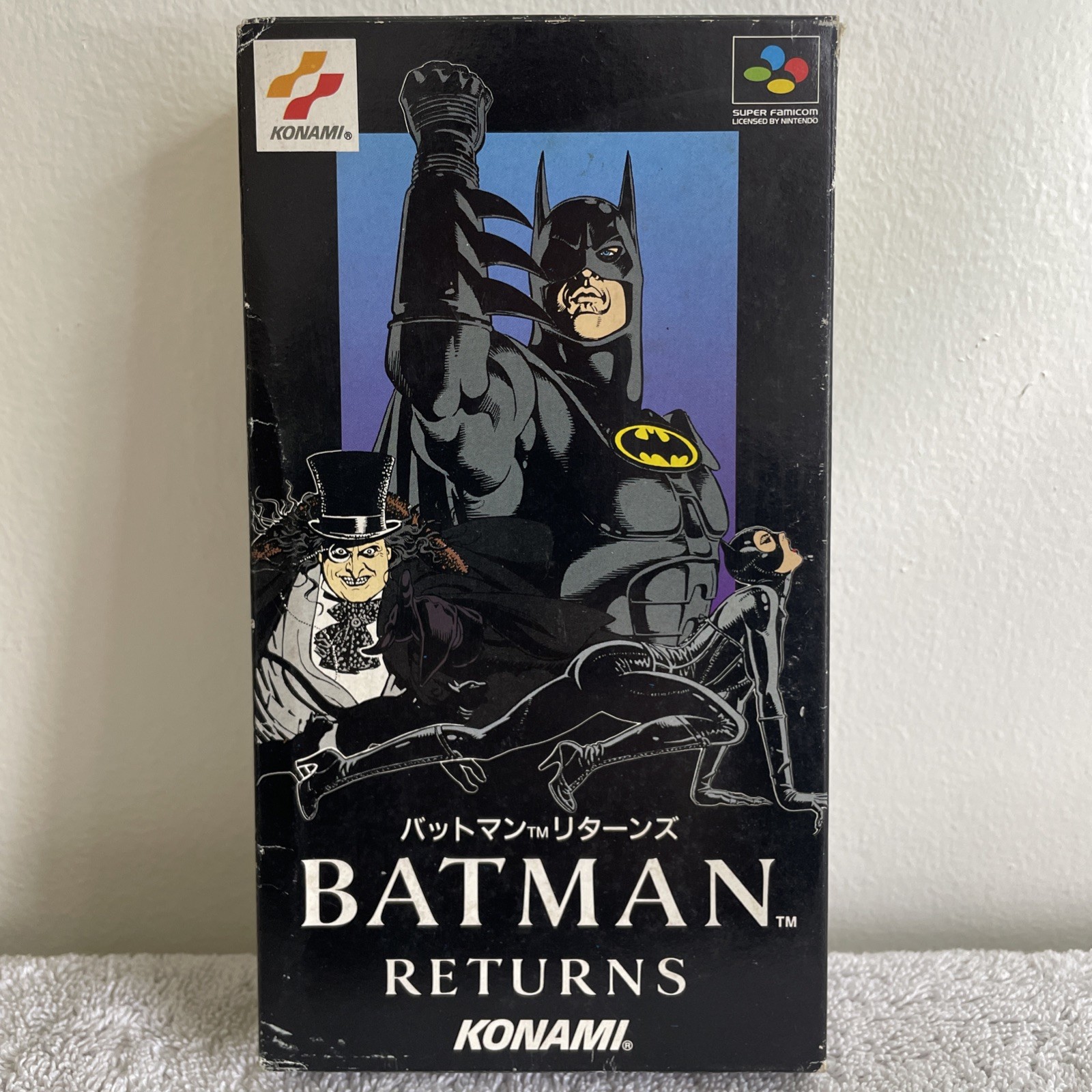 Batman Returns Super Famicom (Japan Import) US Seller Authentic Tested FREE SHIP