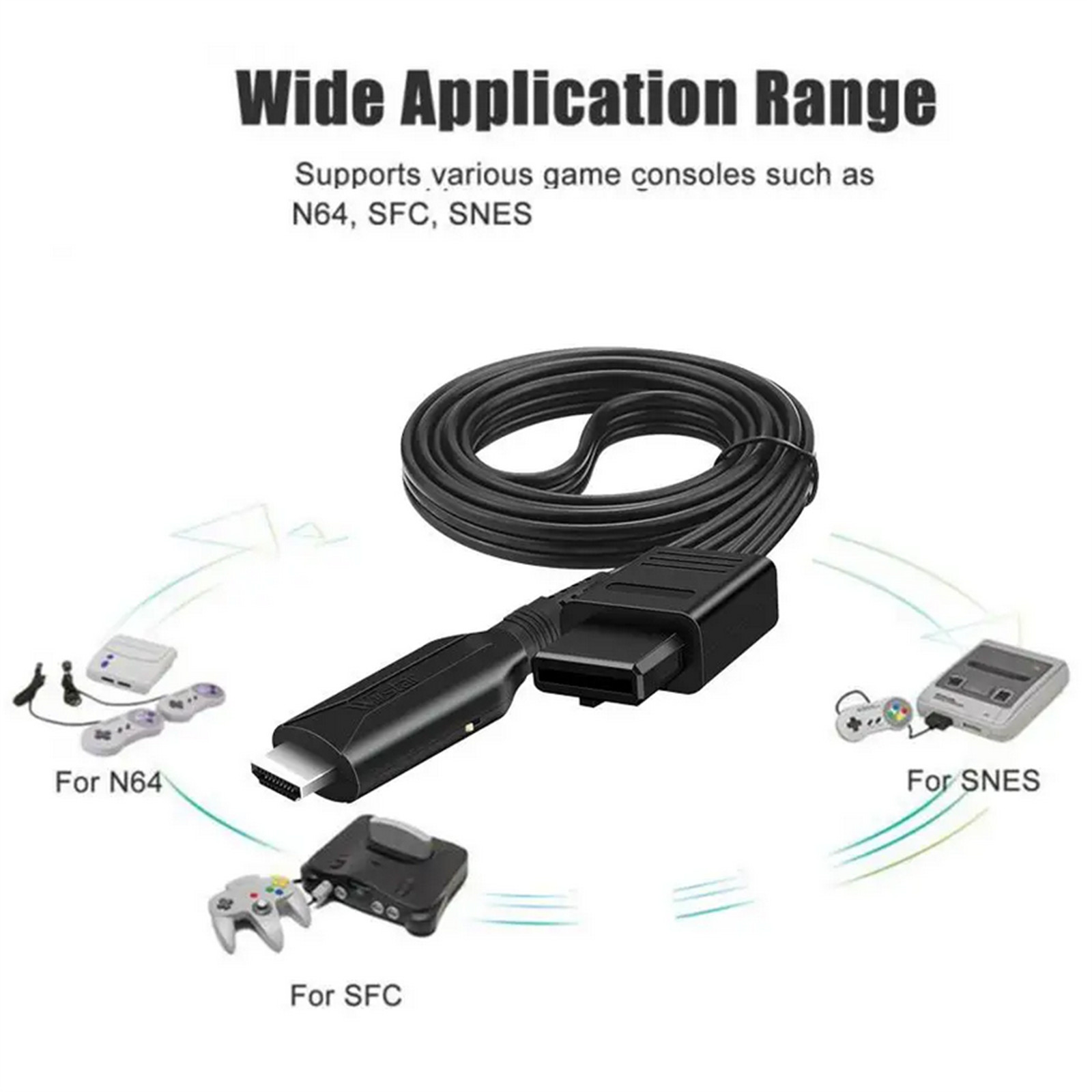 720p/1080p For N64 To Hdmi Hd Game Console Adapter For Nintendo 64/NGC/SNES