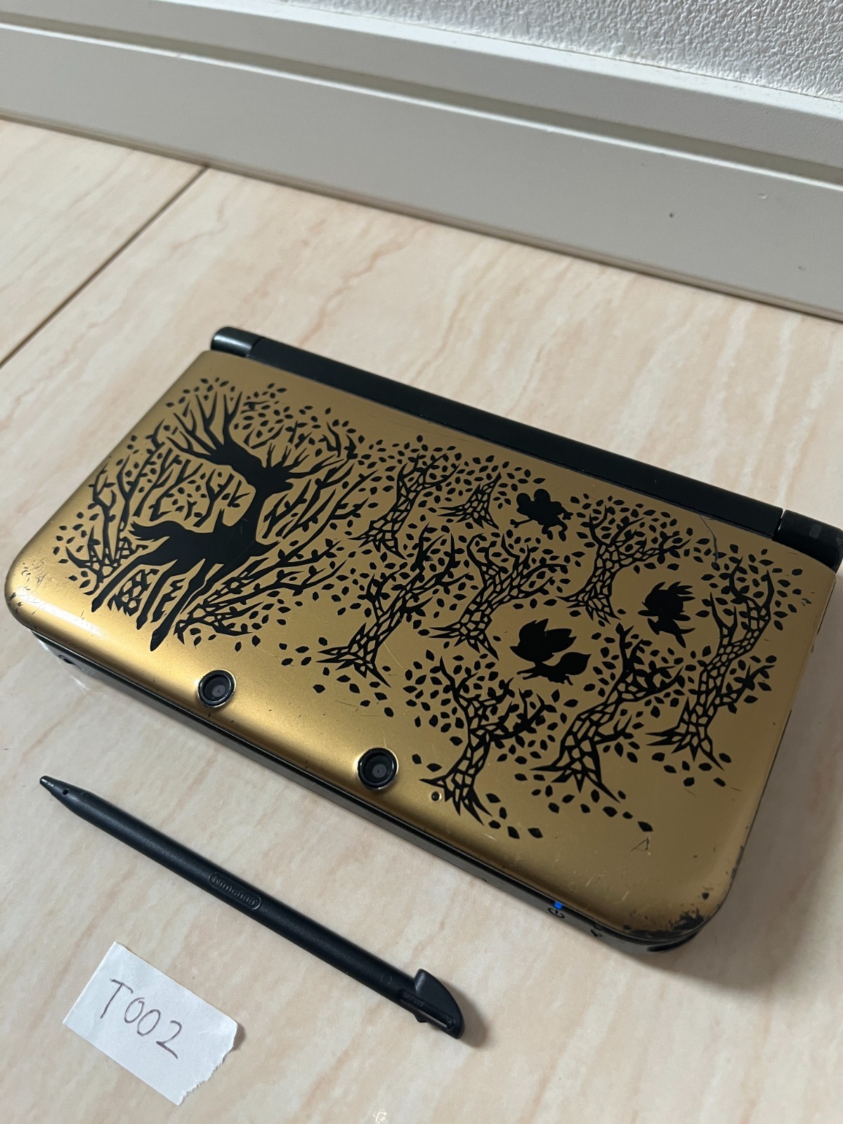 Nintendo 3DS LL Pokemon X Y Premium Gold Normal TESTED T002