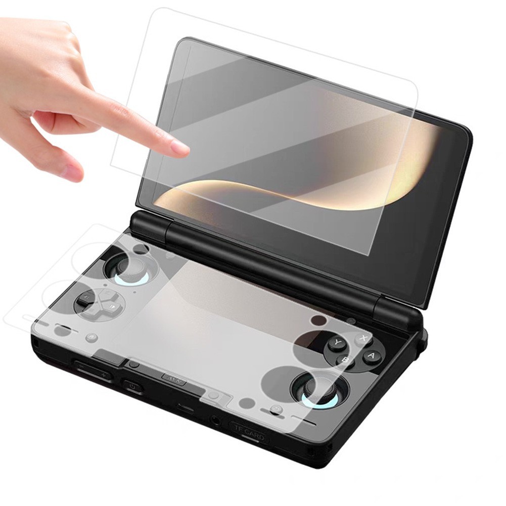 For AYNTHOR Console Tempered Glass Screen Protector DualScreen HD Protection