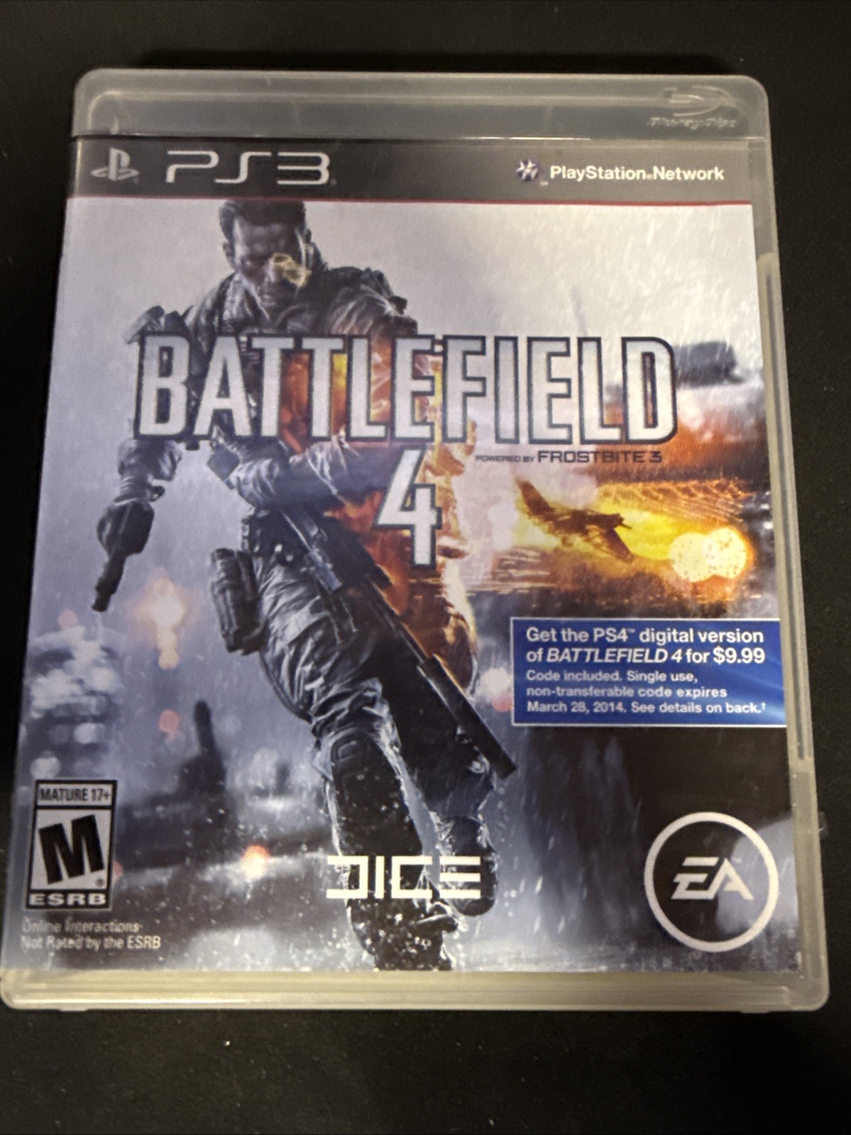 Battlefield 4 (DICE, EA)- Sony Playstation 3 (tested, CIB)