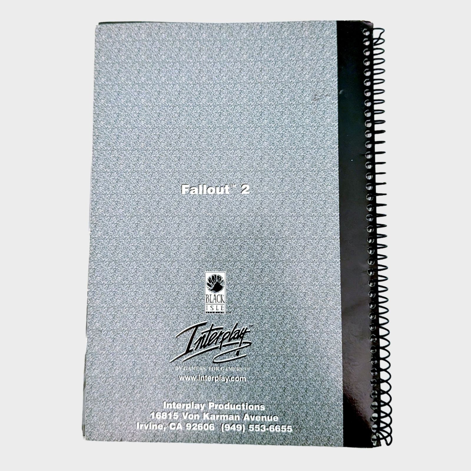 Fallout 2 Vault-Tec Lab Journal Instruction Manual PC Vintage 1998 Collectible