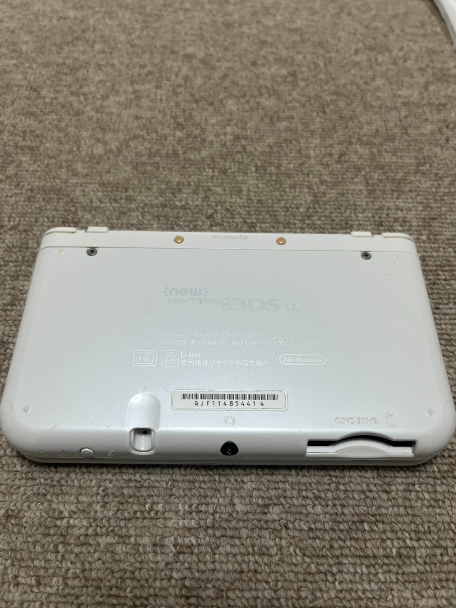 New 3DS LL XL Pearl White Japan Nintendo Console region Japanese B910