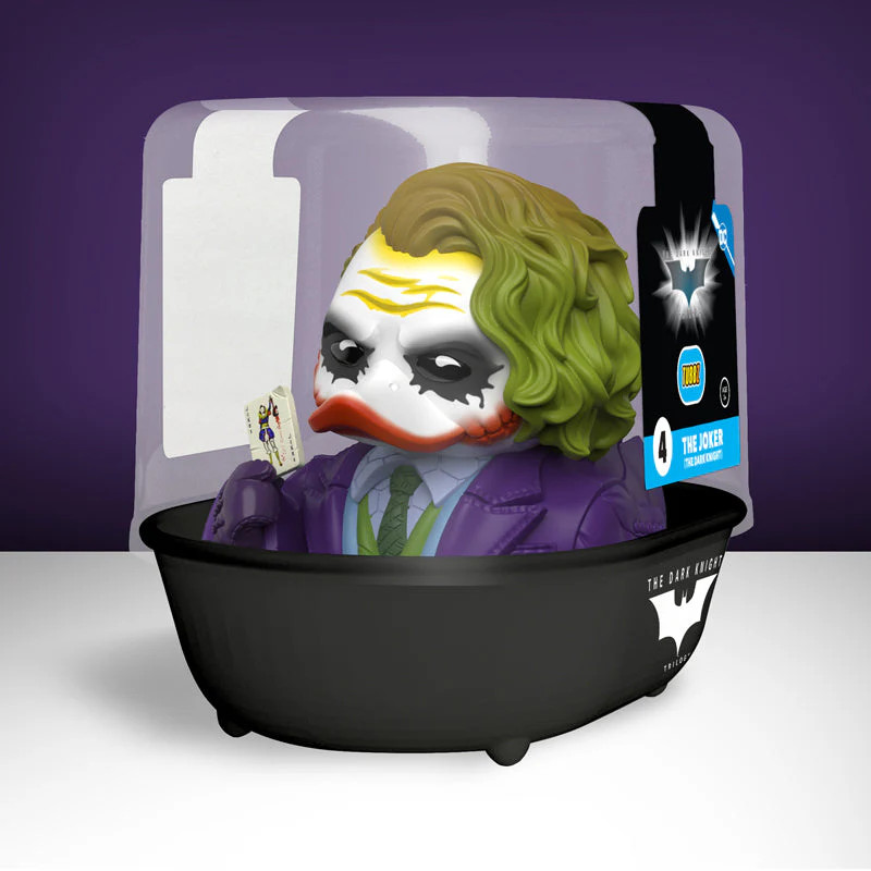 TUBBZ 1st Edition DC Comics JOKER The Dark Knight Official Duck Figure JEEP