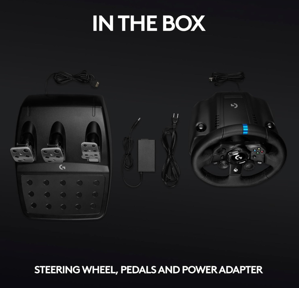 Logitech G923 Racing Wheel for Xbox Series X/S, Xbox One,PC TRUEFORCE BRAND NEW