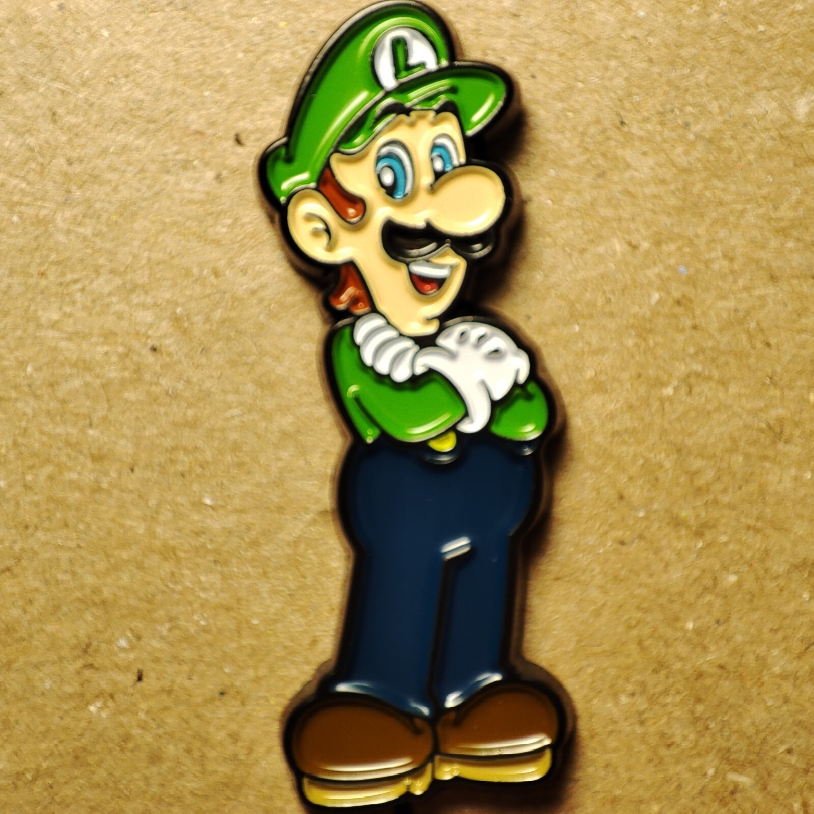 Super Mario Luigi Enamel Pins Bundle Official Nintendo Collectible Badges 2x