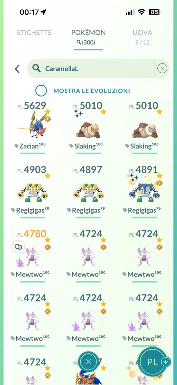 Pokemon Go Accont VIP 🔥1.5 billion stardust🔥✨4 MEWTWO100 SHADOW✨