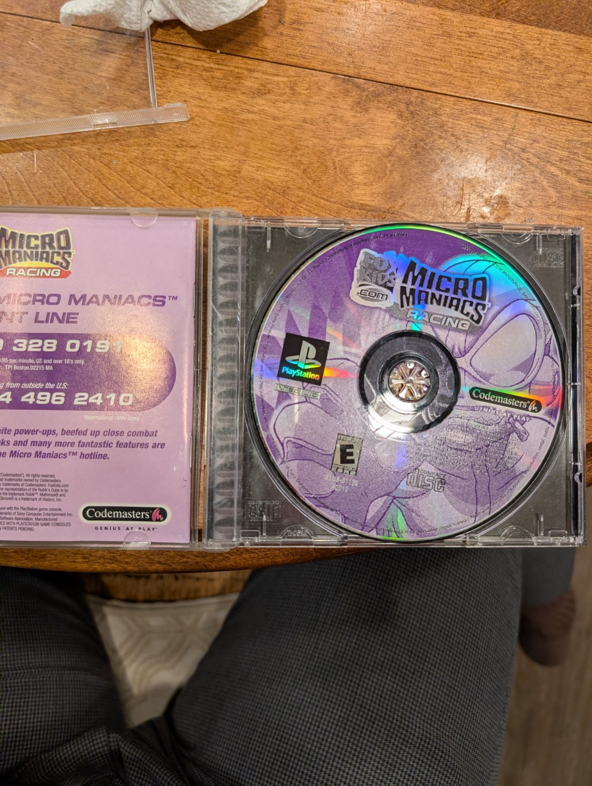 Micro Maniacs Racing Sony PlayStation 1 CIB With Booklet
