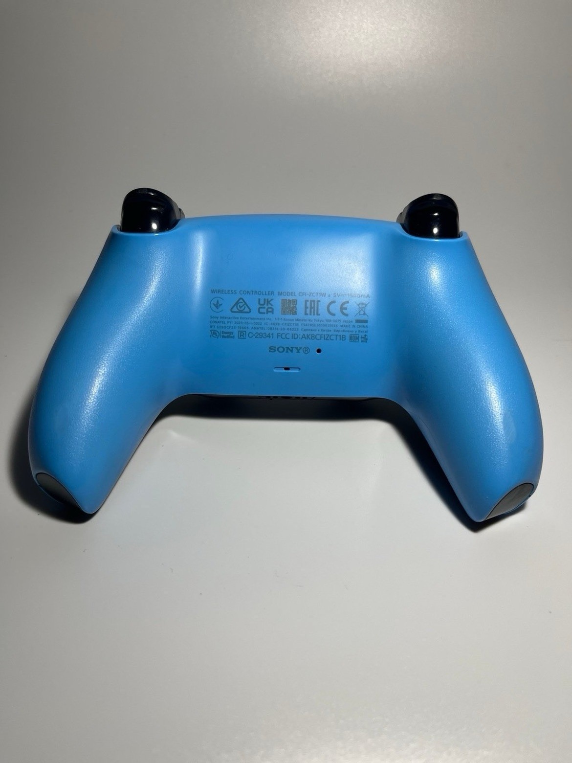 Blue PS5 DualSense Controller – UPGRADED Hall Effect Joysticks (Zero Drift)