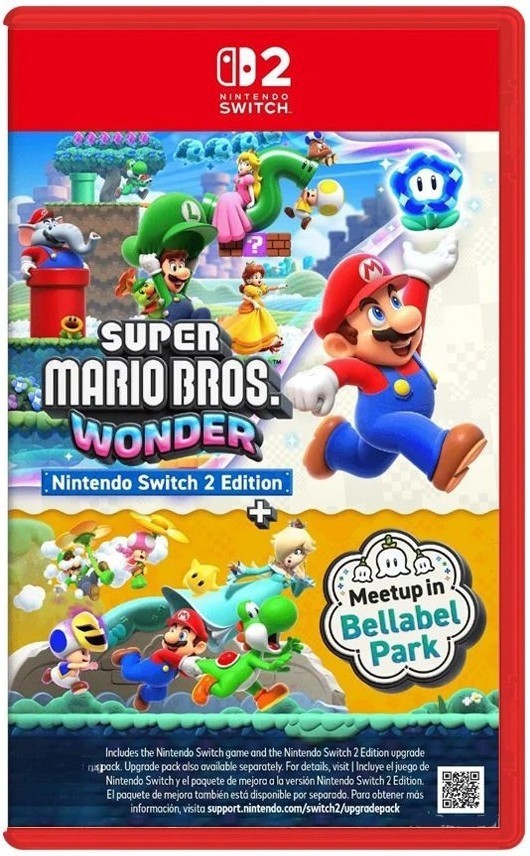 Super Mario Bros. Wonder + Meetup in Bellabel Park Switch 2 New Sealed [2026]