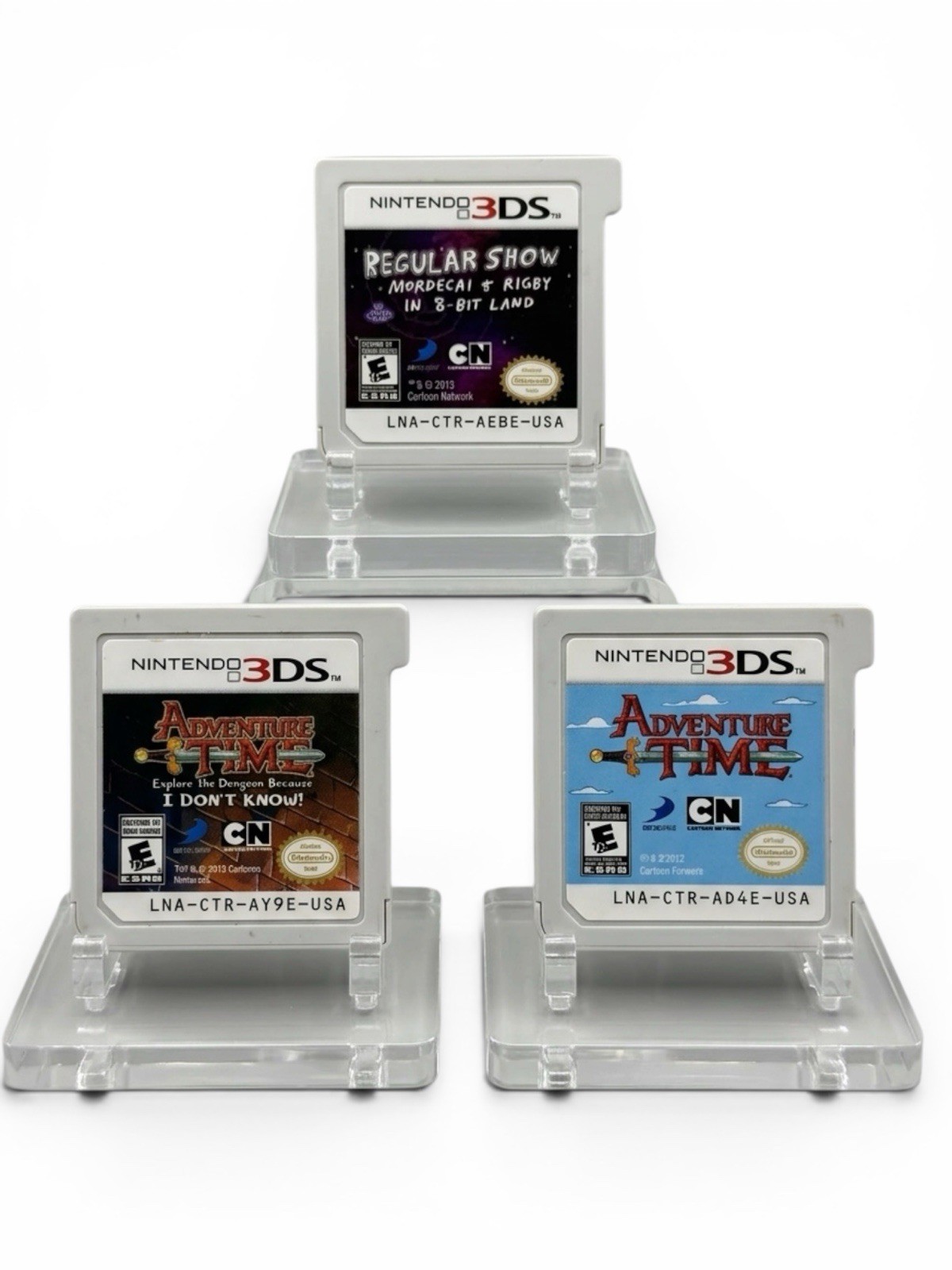Nintendo 3DS Adventure Time & Regular Show Game bundle