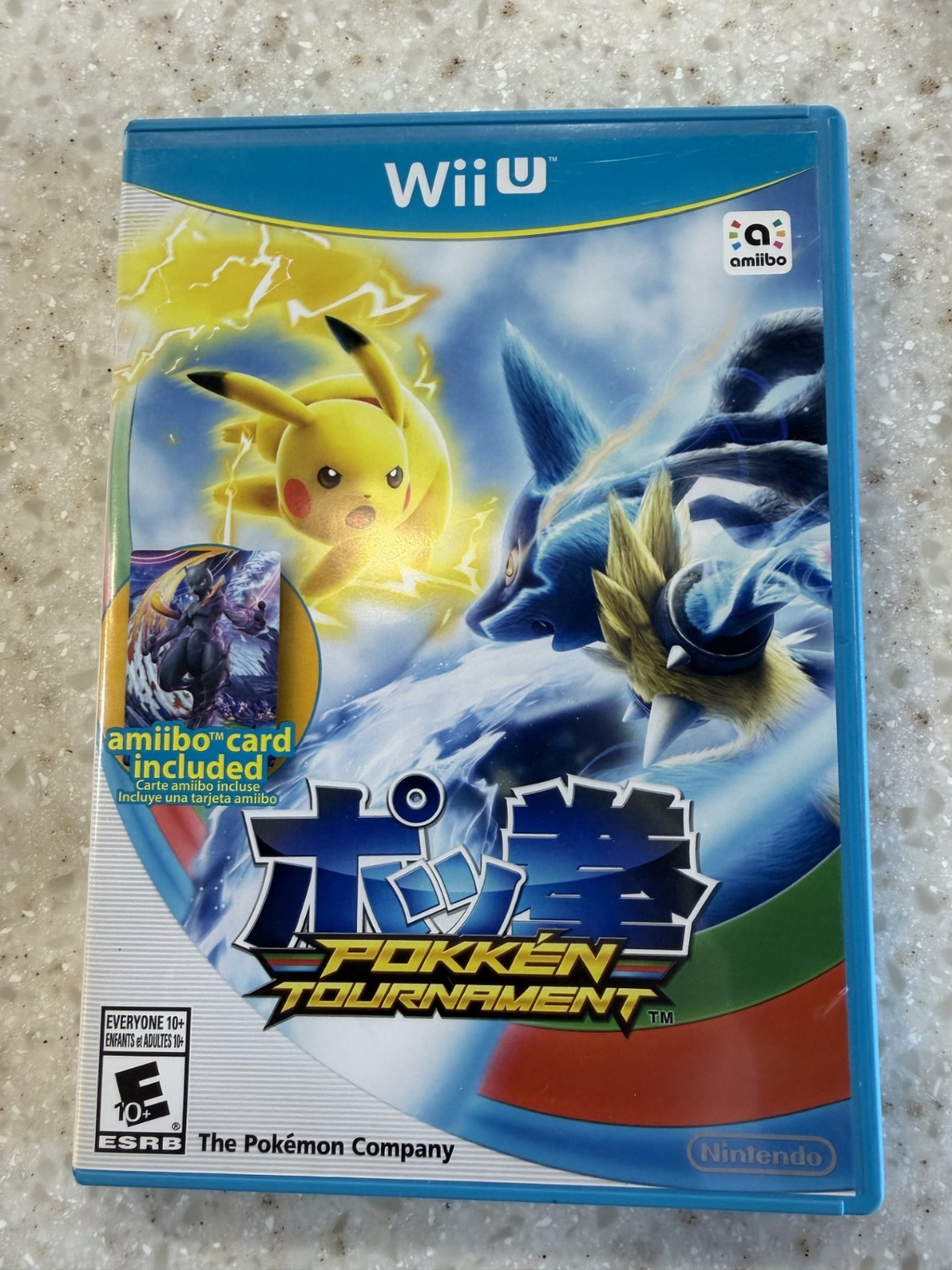 POKKEN TOURNAMENT WII U NINTENDO WIIU WII U GAME & CASE COMPLETE NES HQ