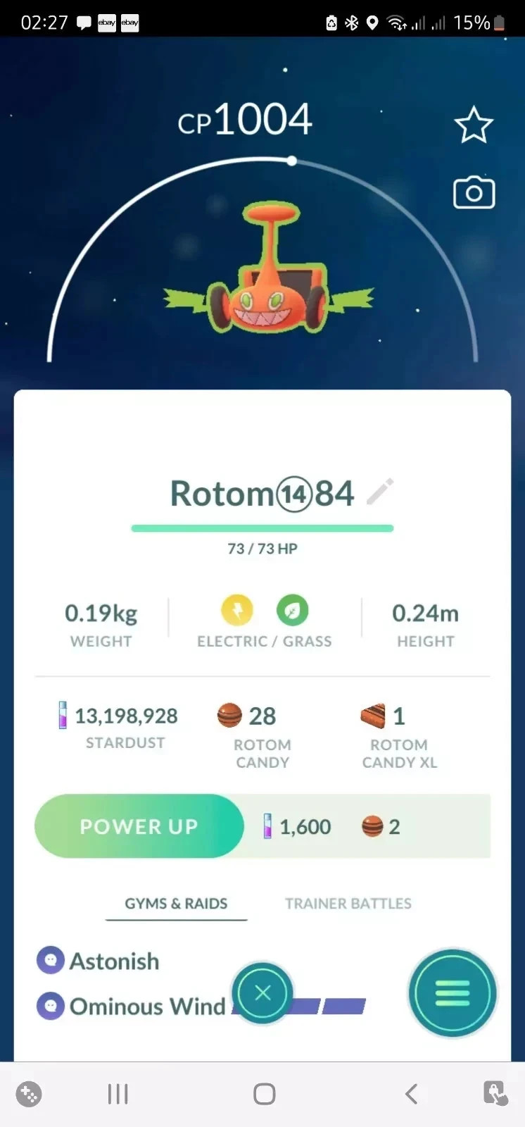 Pokémon G0 — Pokemon Rotom Mow Go