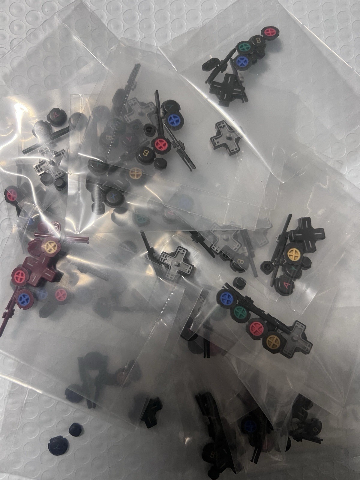 new nintendo 3ds xl buttons Lot Of 100 Sets Of Mixed Color