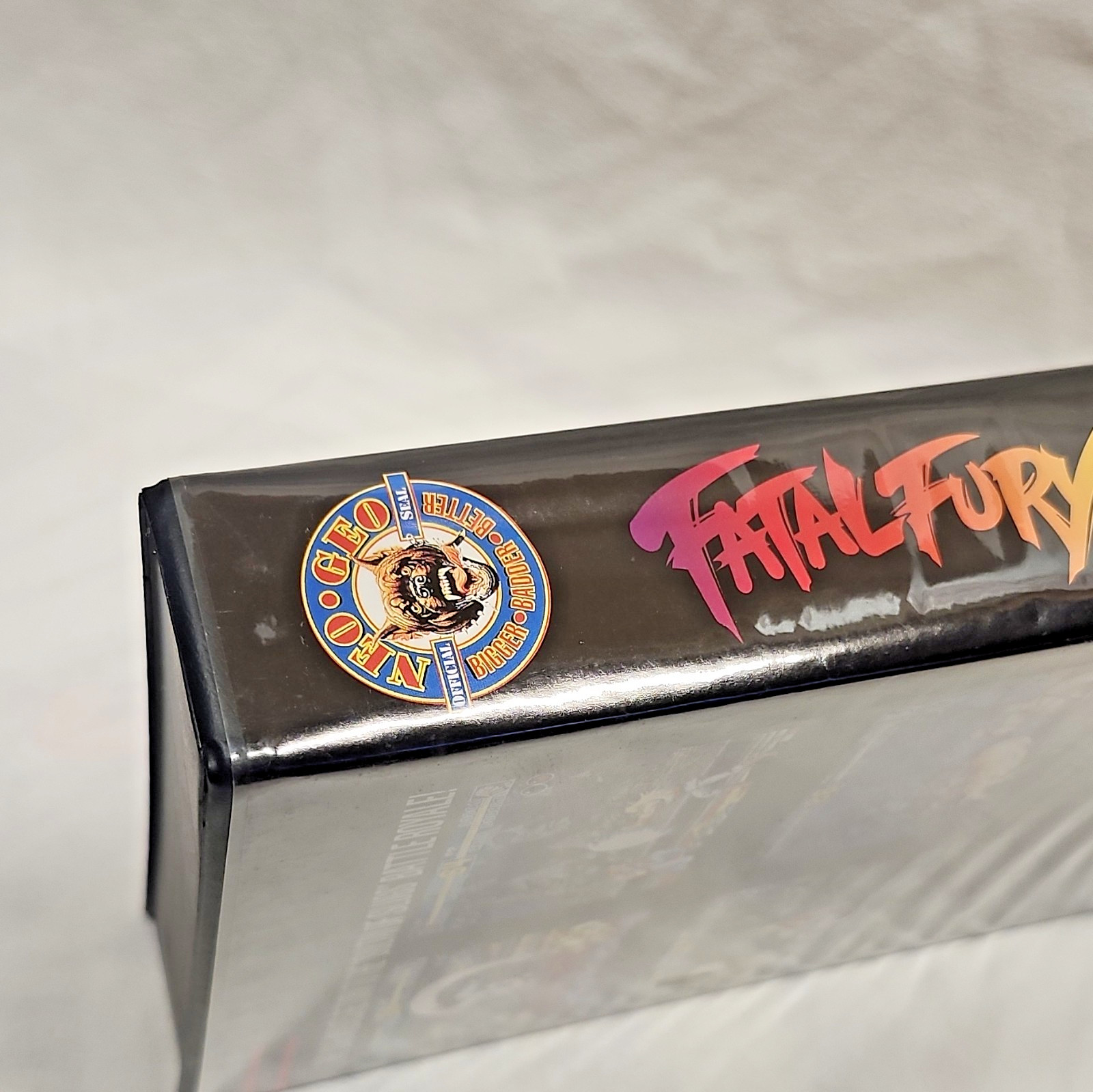 Near Mint – Fatal Fury 2 -DOG TAG – SNK Neo Geo AES – CIB Complete US Authentic