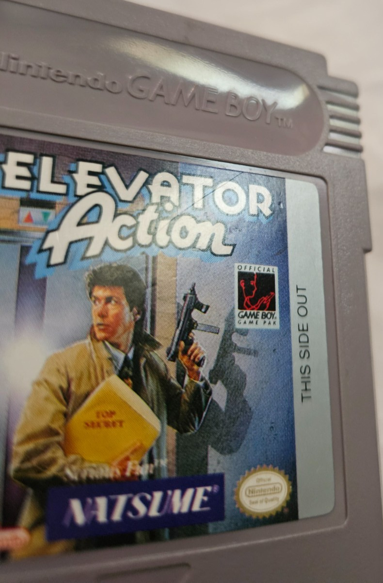 Elevator Action Cartridge Only Authentic Nintendo Game Boy DMG-EA-USA-1 Natsume