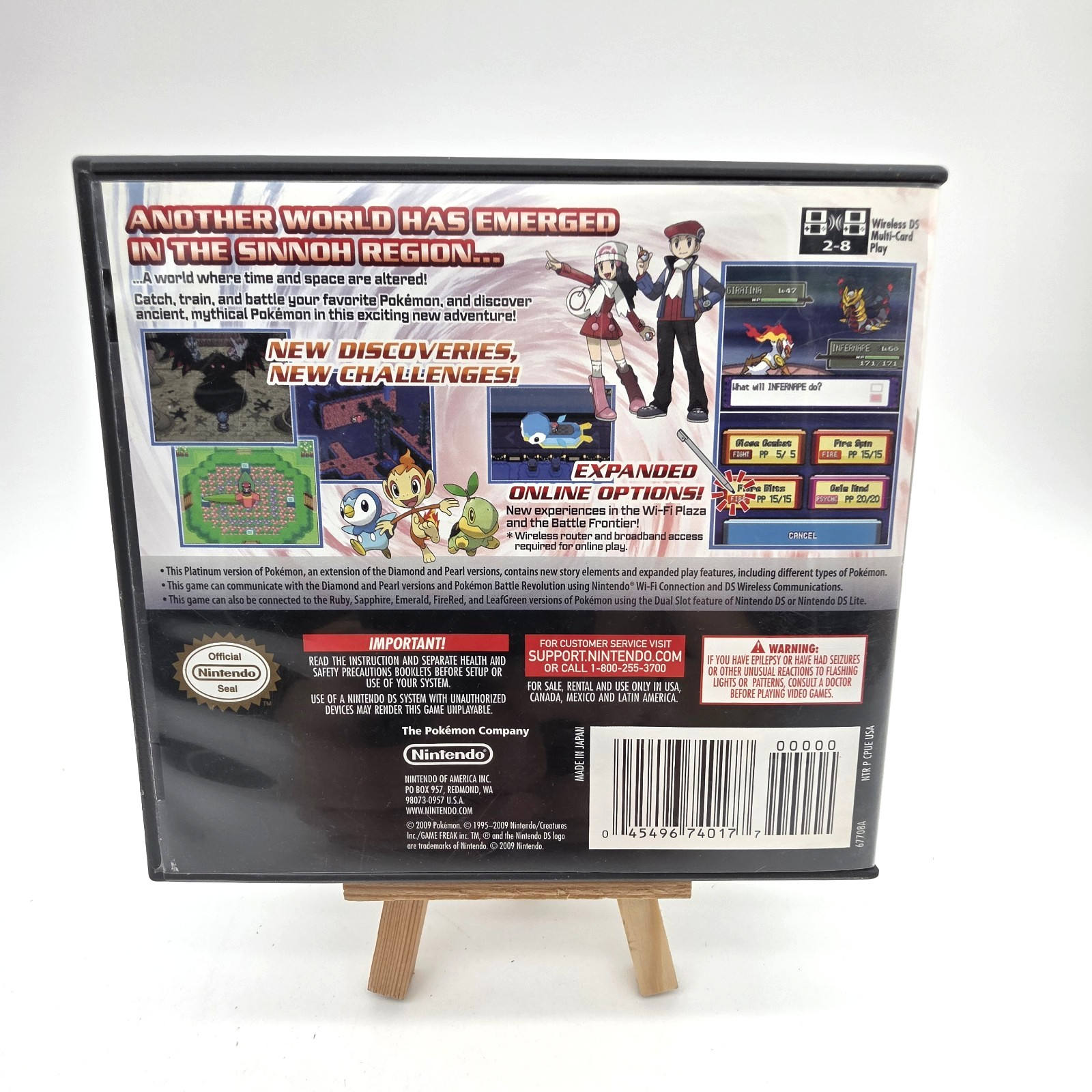Pokémon Platinum Version – Nintendo DS (2009) | (CIB) | Authentic | Tested