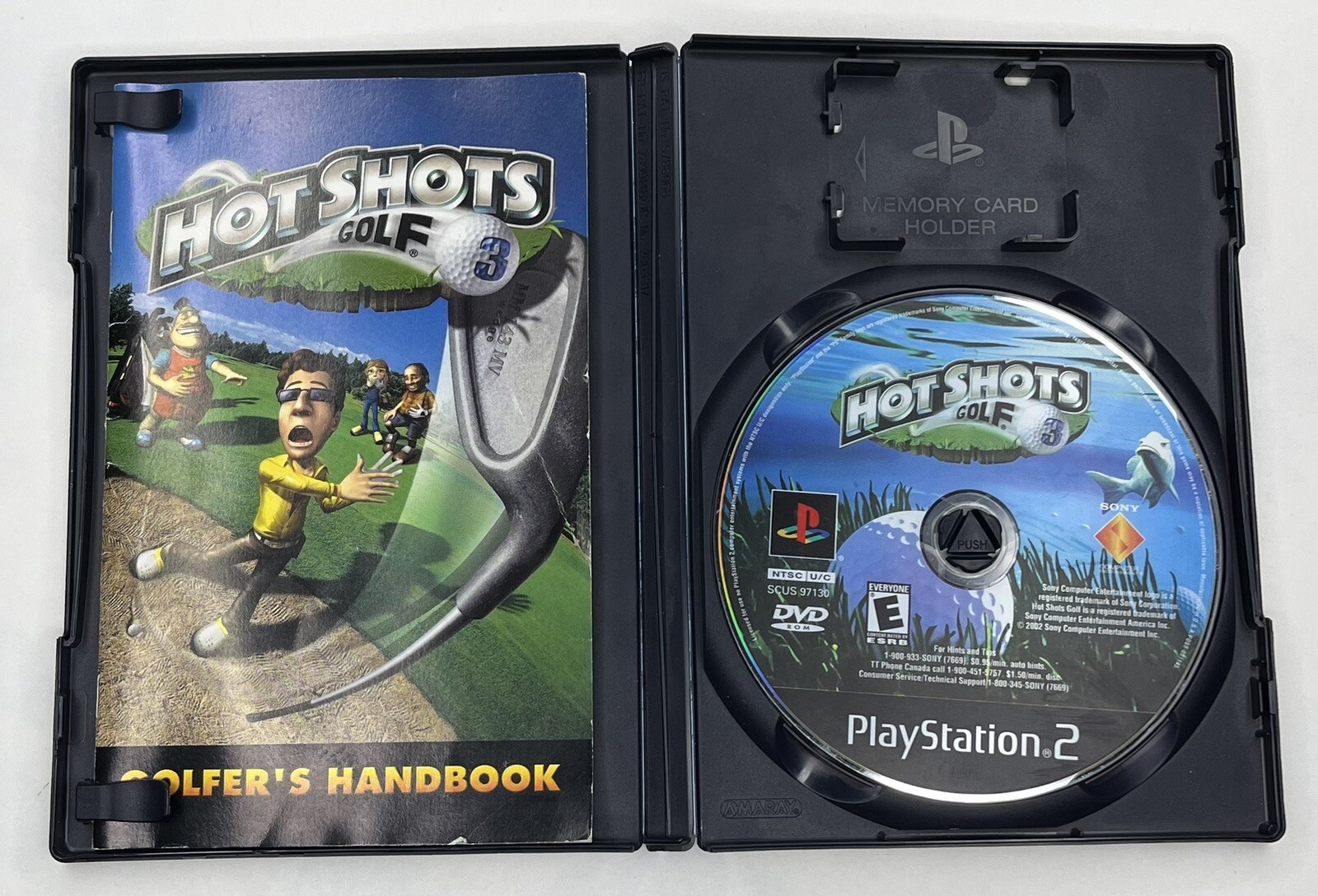 Hot Shots Golf 3 PS2 Video Game PlayStation 2 Complete In Box