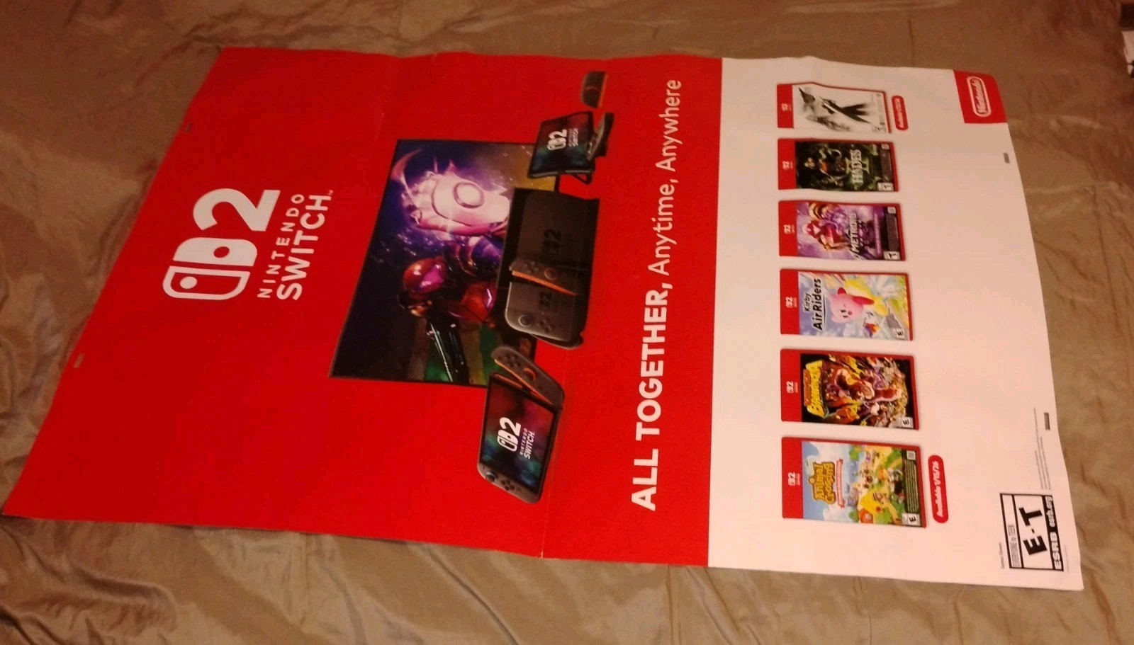 GameStop Promotional Poster. Metroid Prime 4 Beyond For The Nintendo Switch 2.