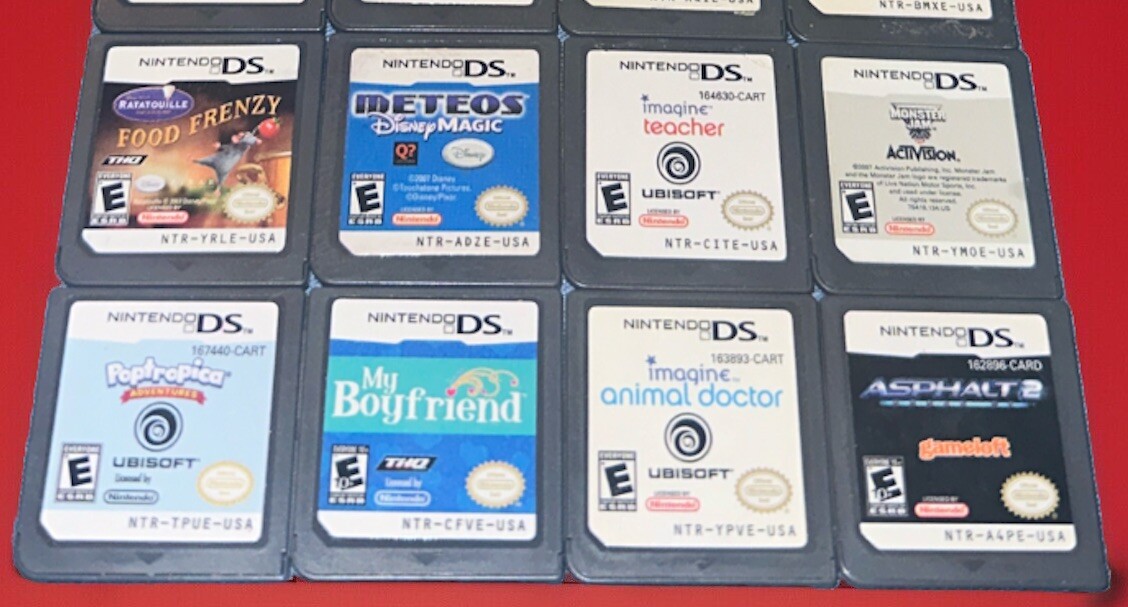 LOT OF 20 NINTENDO 3DS DS Games Boys Girls LPS Sims Disney Friends Racing H