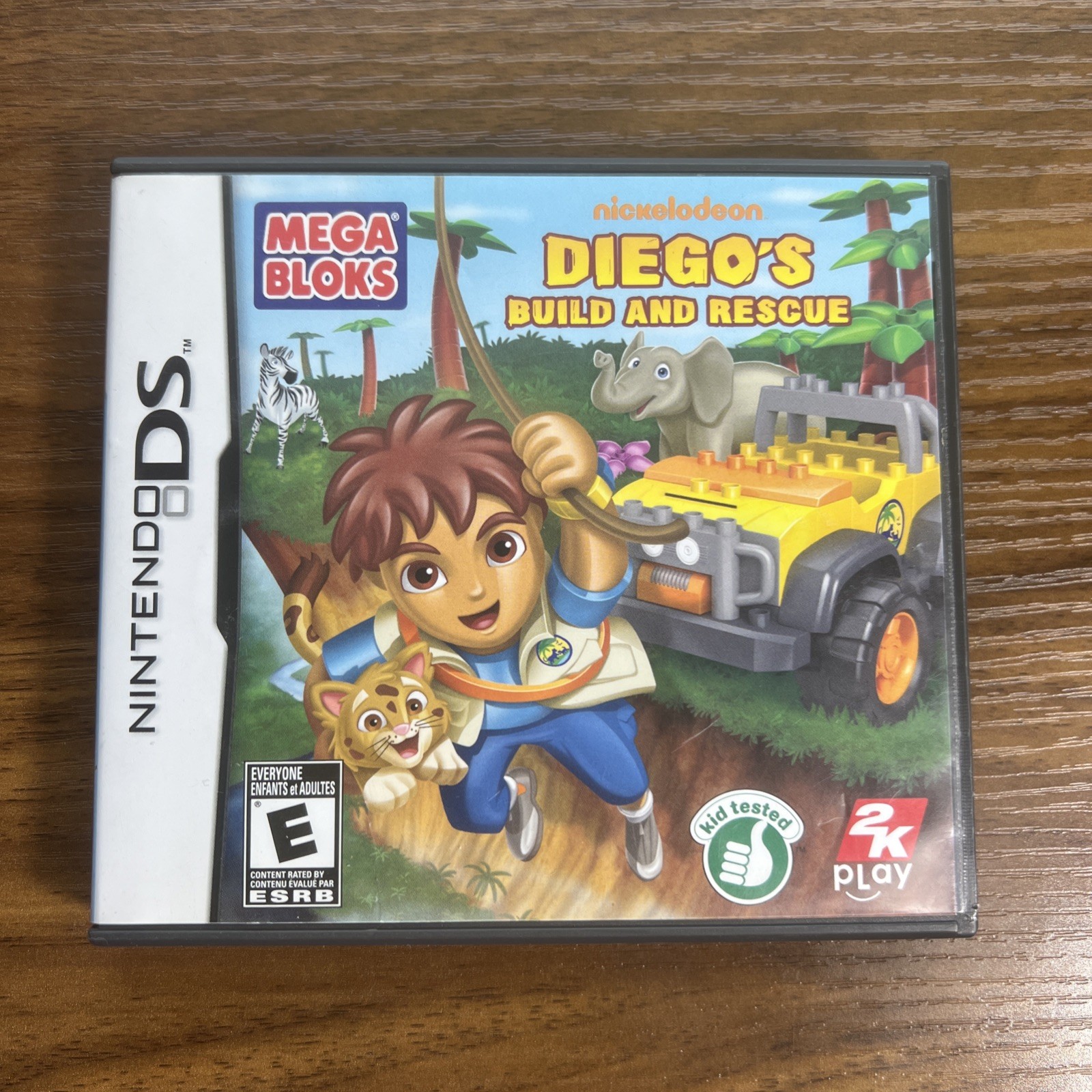 Mega Bloks: Diego’s Build and Rescue (Nintendo DS, 2010) CIB With Manual