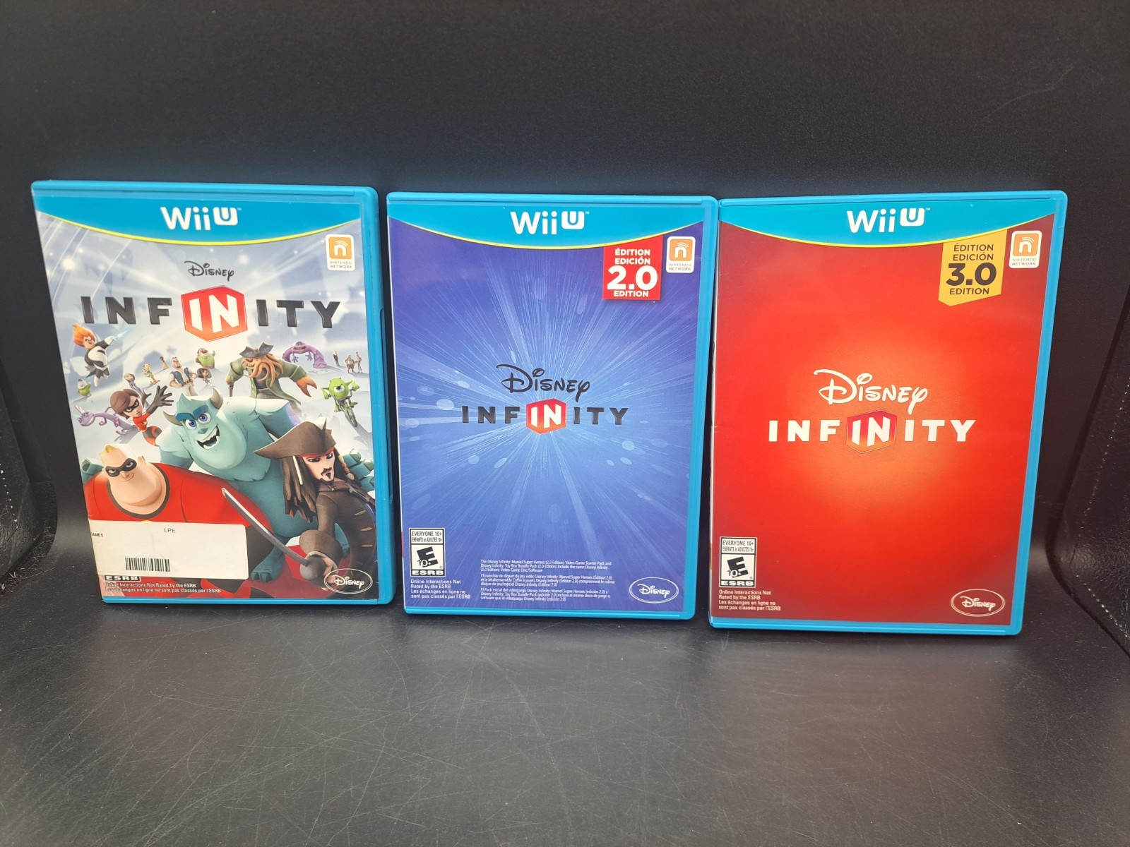 Disney Infinity 1.0/ 2.0/ 3.0 Edition (Nintendo Wii U) Bundle