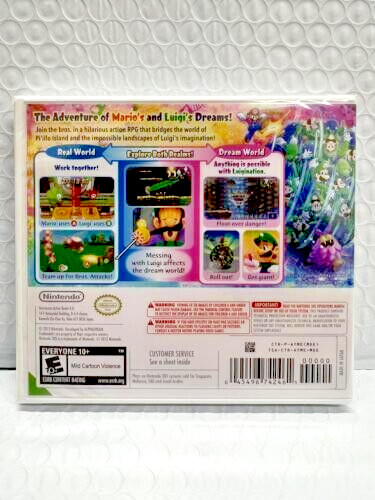 Mario & Luigi: Bowser’s Inside Story+Superstar Saga+Paper Jam+Dream Mega Bundle