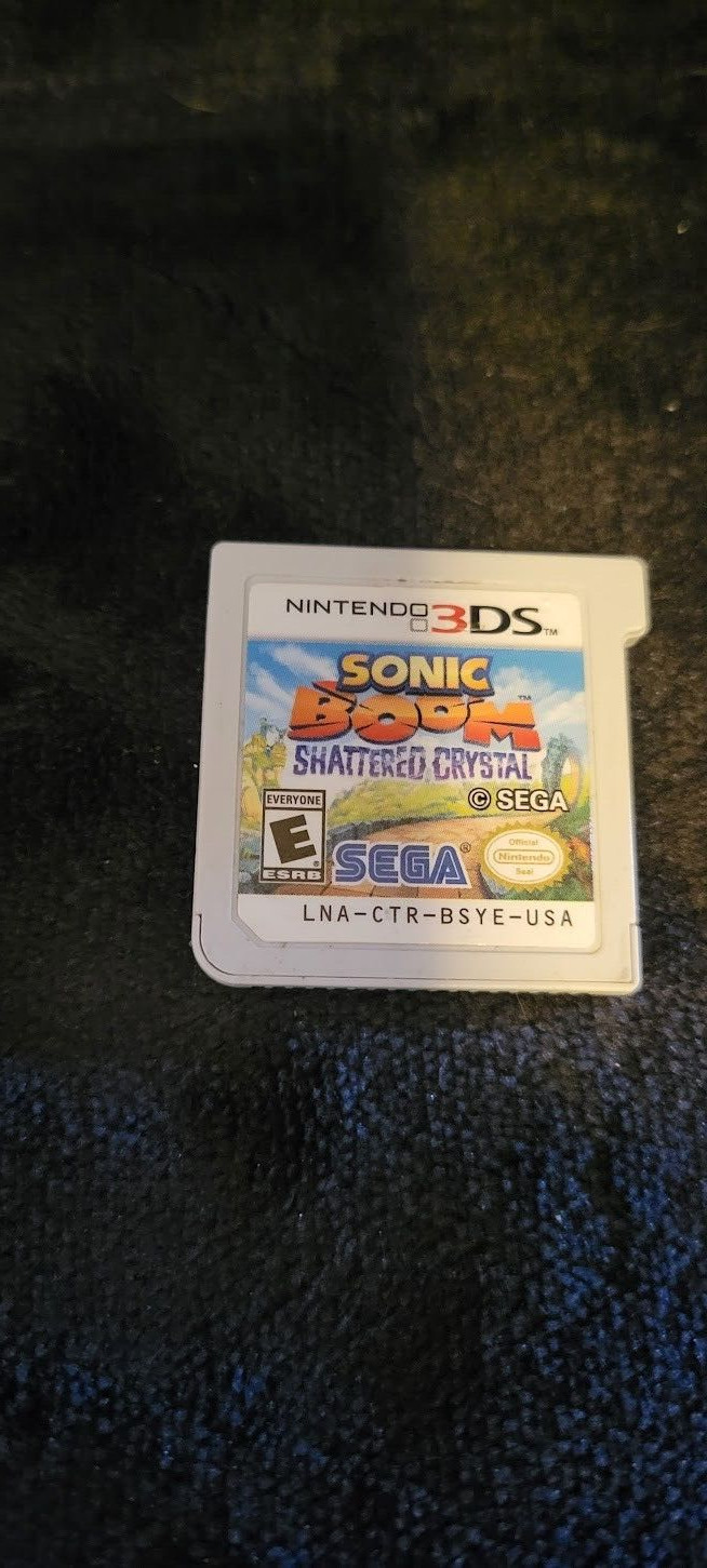 Sonic Boom: Shattered Crystal (Nintendo 3DS, 2014)