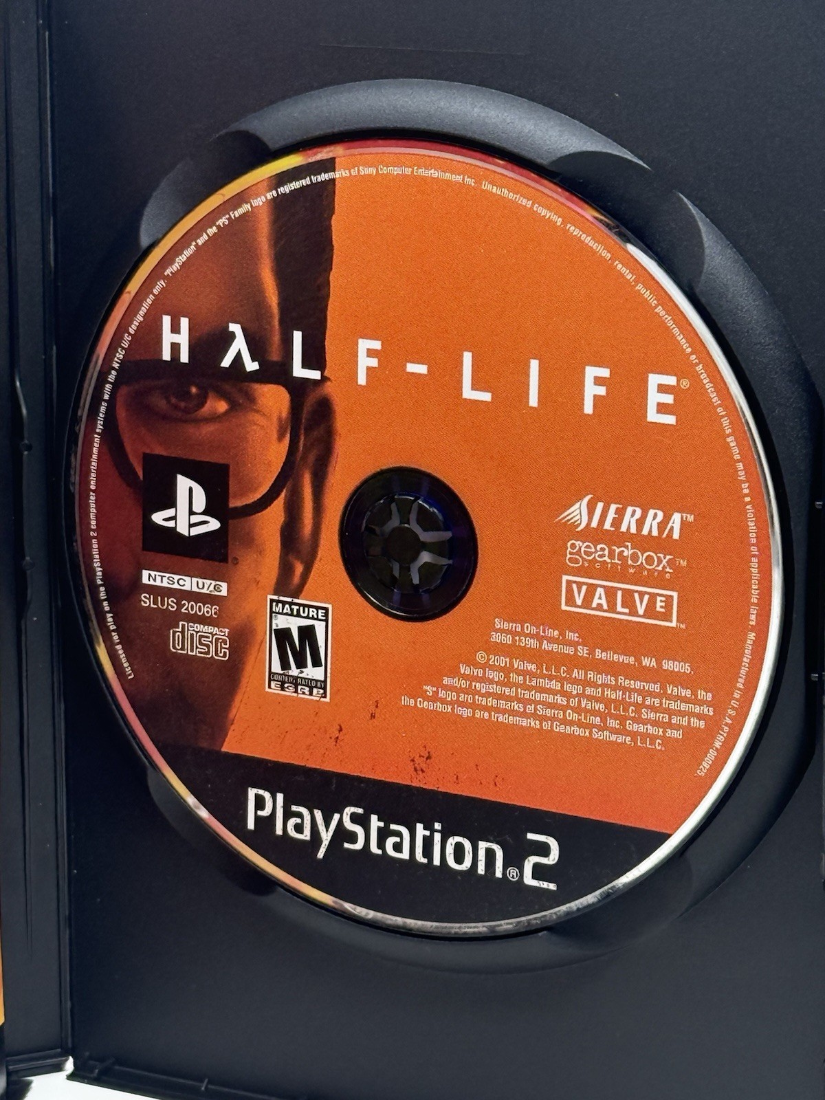 Half-Life PS2 PlayStation 2 Complete CIB + Registration Card Mint Disc Tested