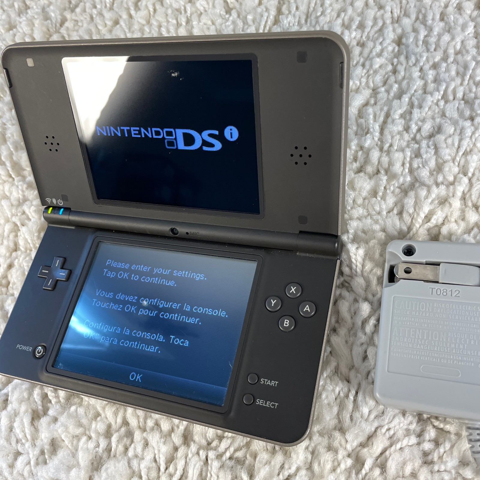 Nintendo DSi XL Bronze Handheld Console System UTL-001 Tested