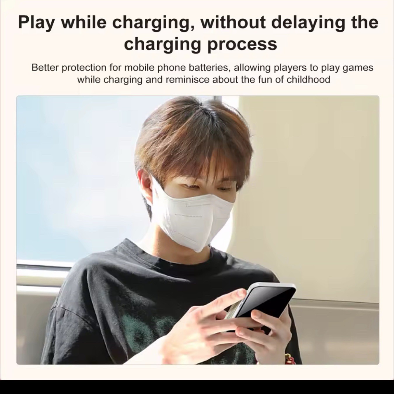 PB05 Mini Handheld Game Console 400 Games 5000mAh Magnetic Power Bank