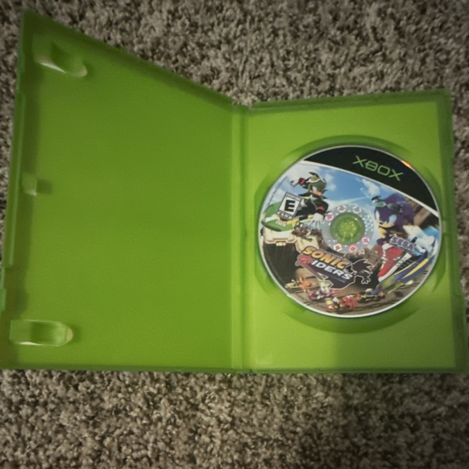 SEGA Sonic Riders Xbox, Manual Included, Racing, Skiing/Snowboarding