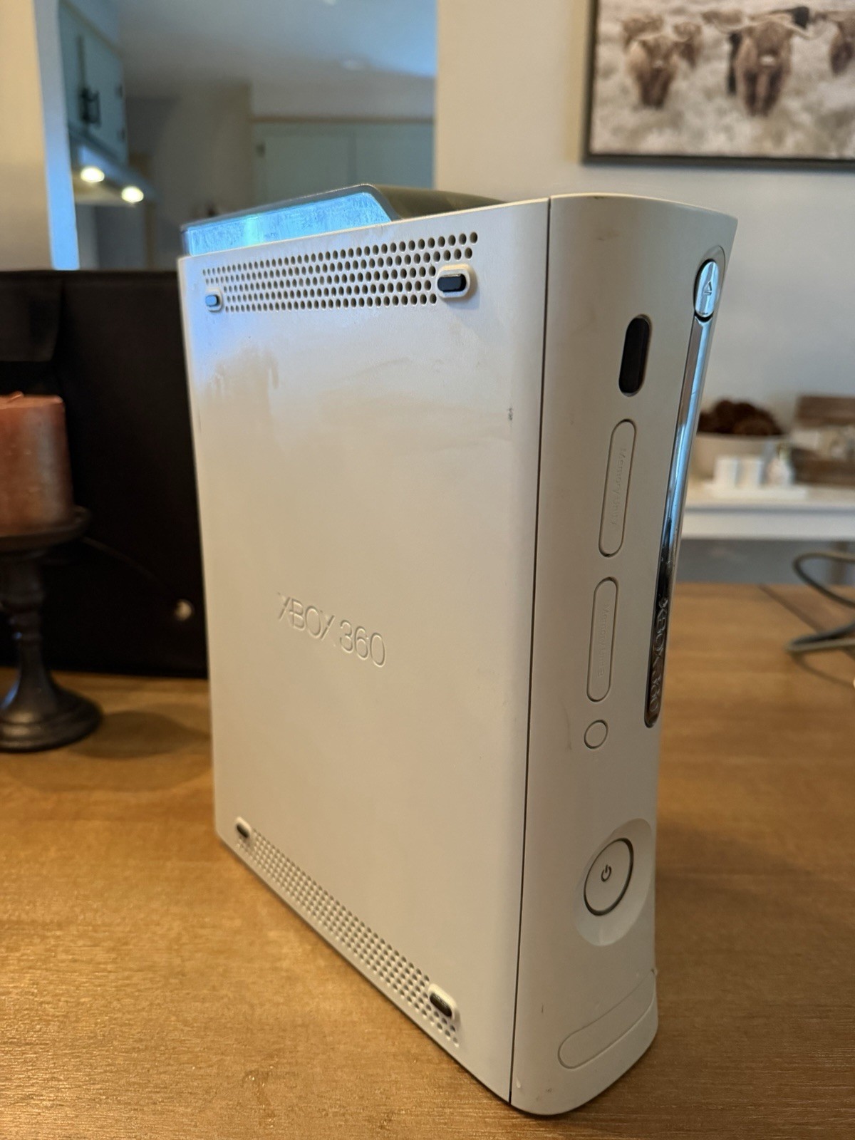 Xbox 360 Console With HDD White Console Only Tested & Working