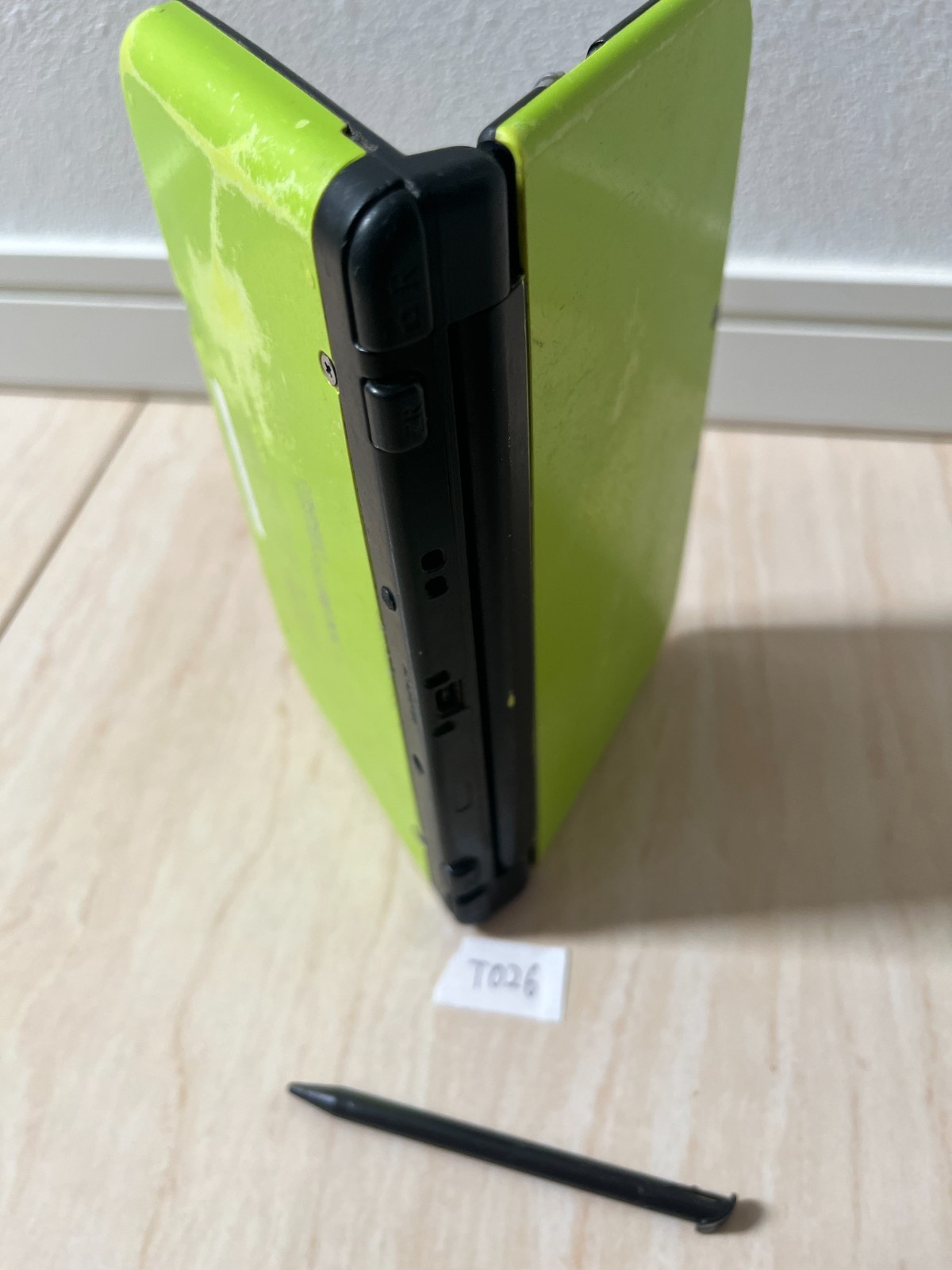 IPS Nintendo New 3DS XL LL Lime Black Console Tested IPS Bottom Japan T026