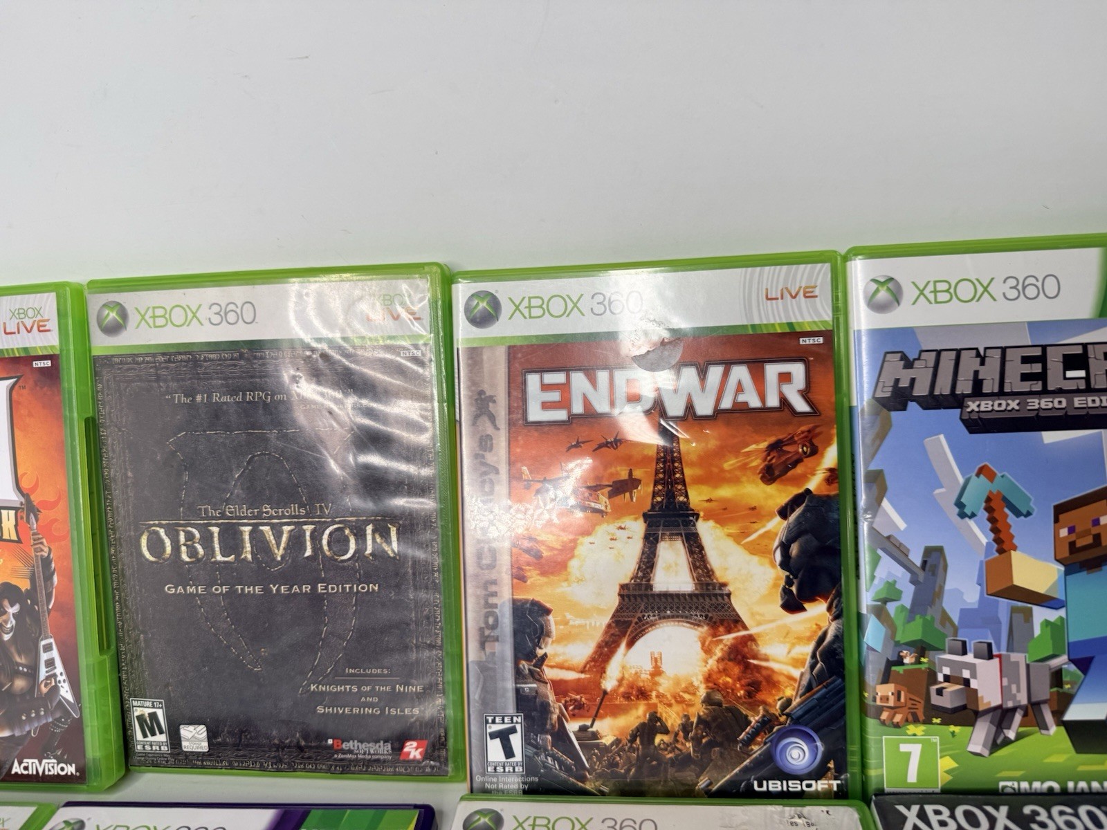 Xbox 360 Microsoft Game Bundle Lot of 15 Tested. & Working See Pics READ