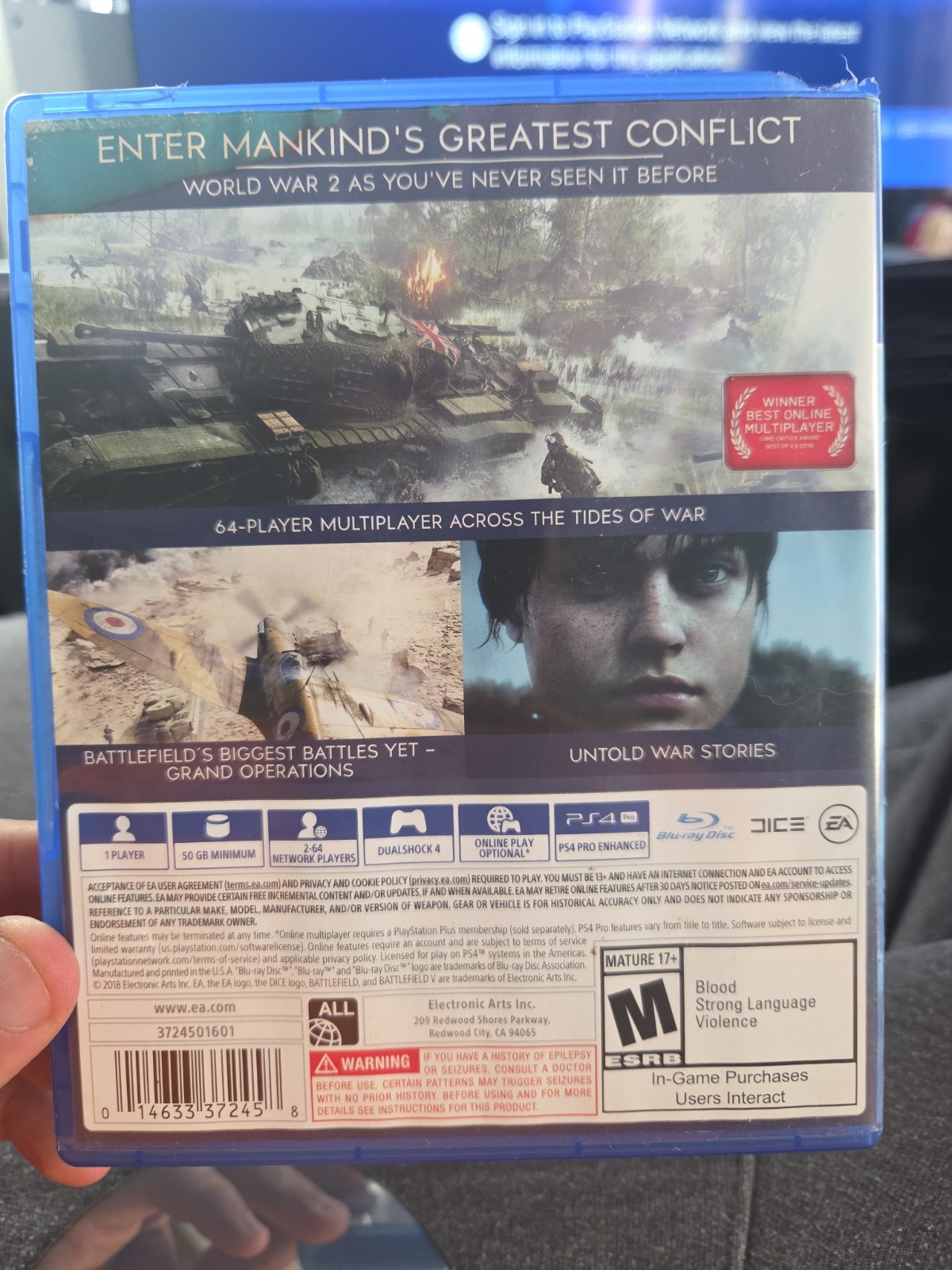 Battlefield V – Sony PlayStation 4