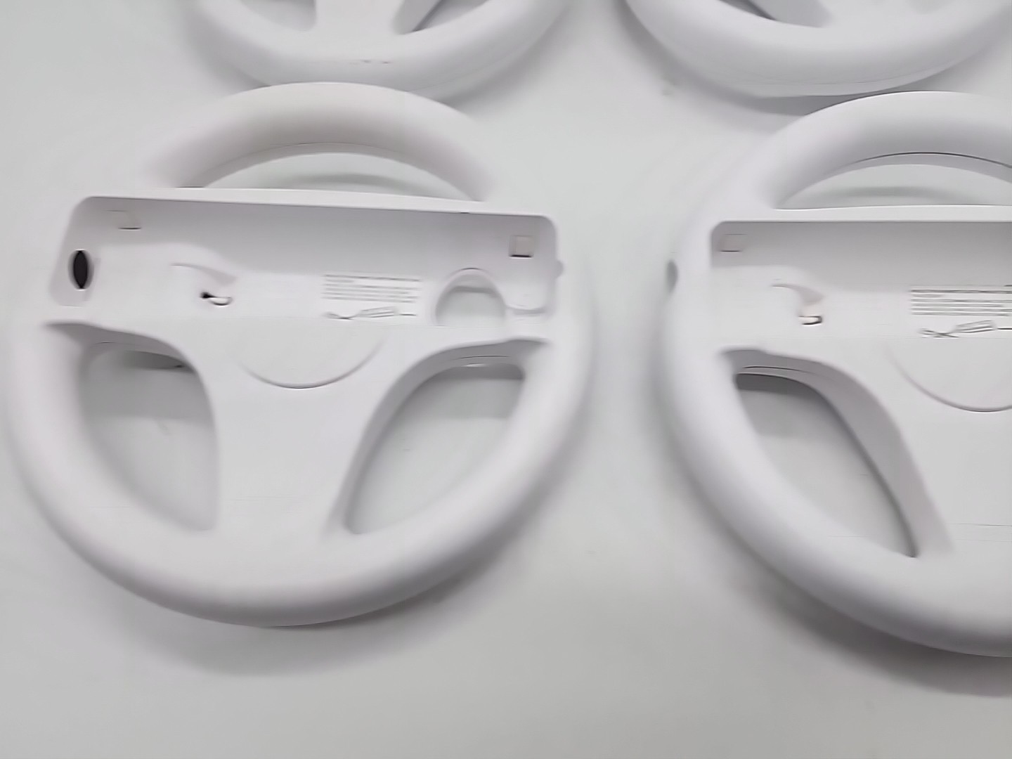 Lot 4 OEM Official Genuine NINTENDO Wii MARIO KART Racing Steering Wheel RVL-024