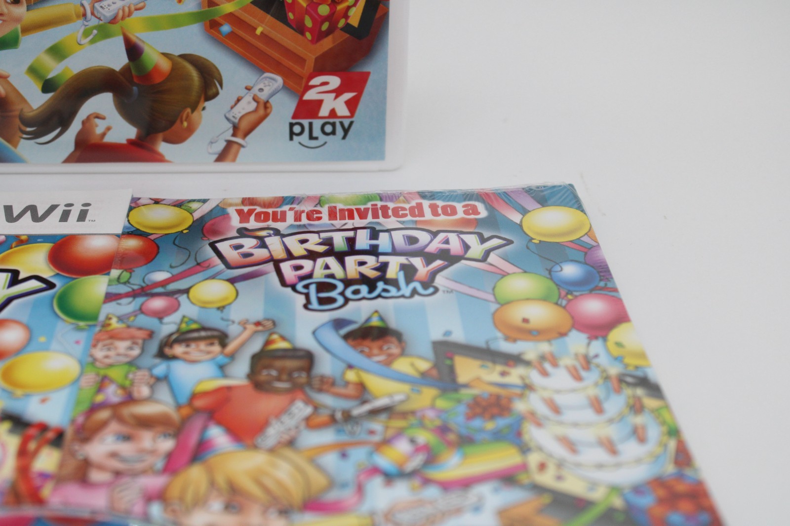 Refurbished Nintendo Wii Birthday Party Bash Complete CIB Excellent Mint Clean
