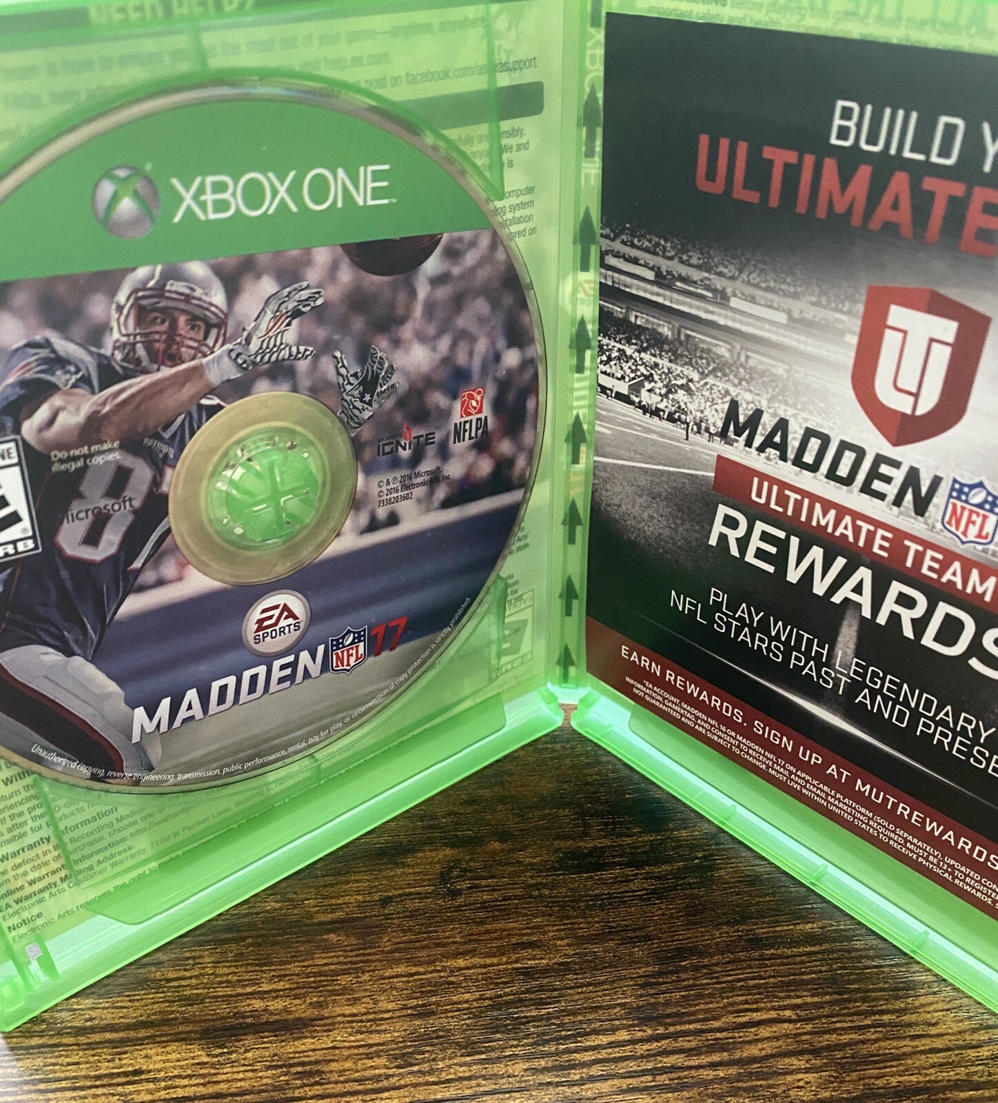 2 Games: R.B.I. 18 Baseball & Madden 17 Microsoft XBOX One – Tested – NICE Cond.