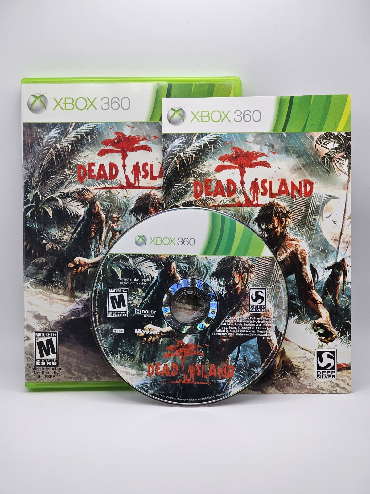 Dead Island and Dead Island Riptide Microsoft Xbox 360 CIB Tested Working